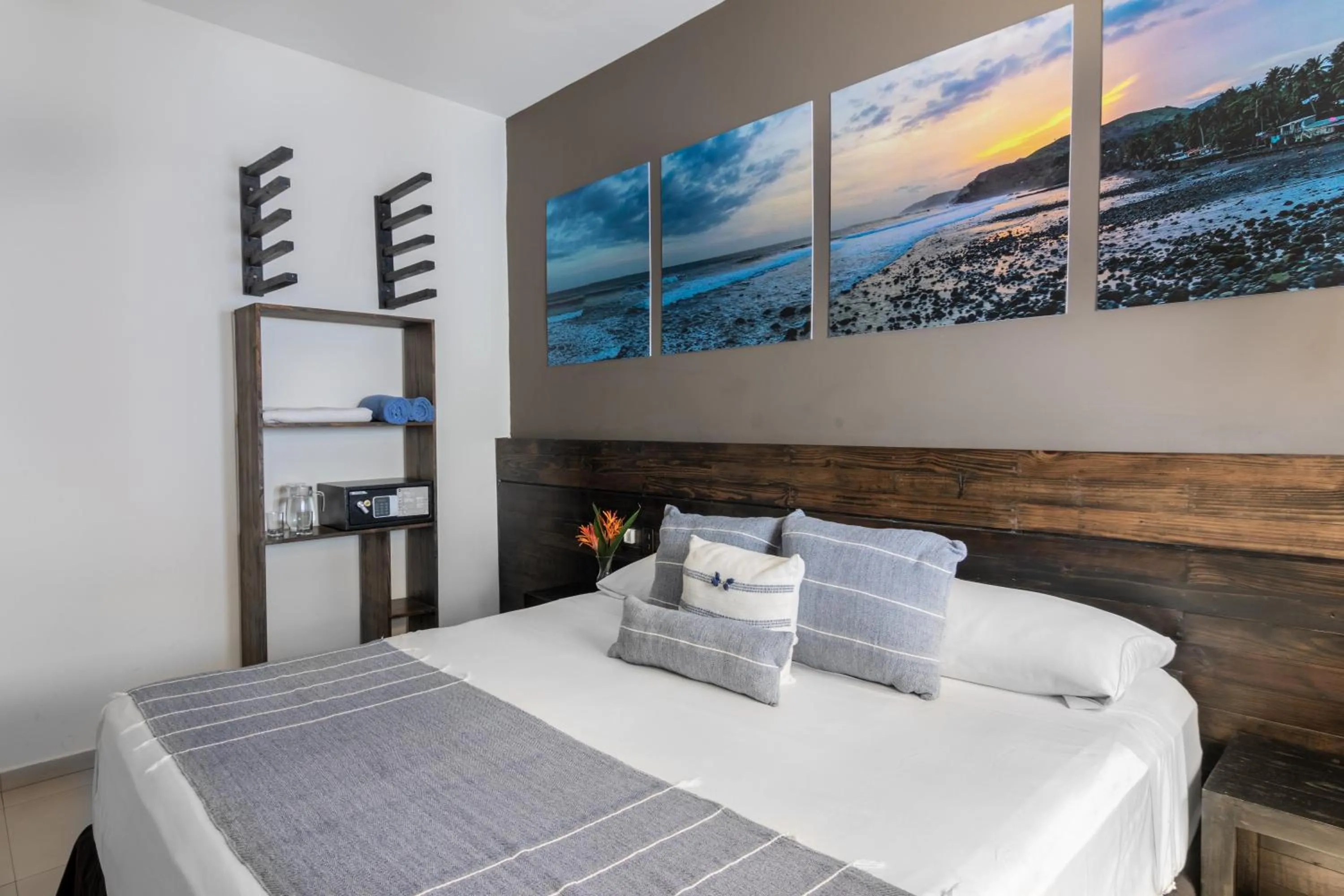 Bed in Palo Verde Sustainable Hotel