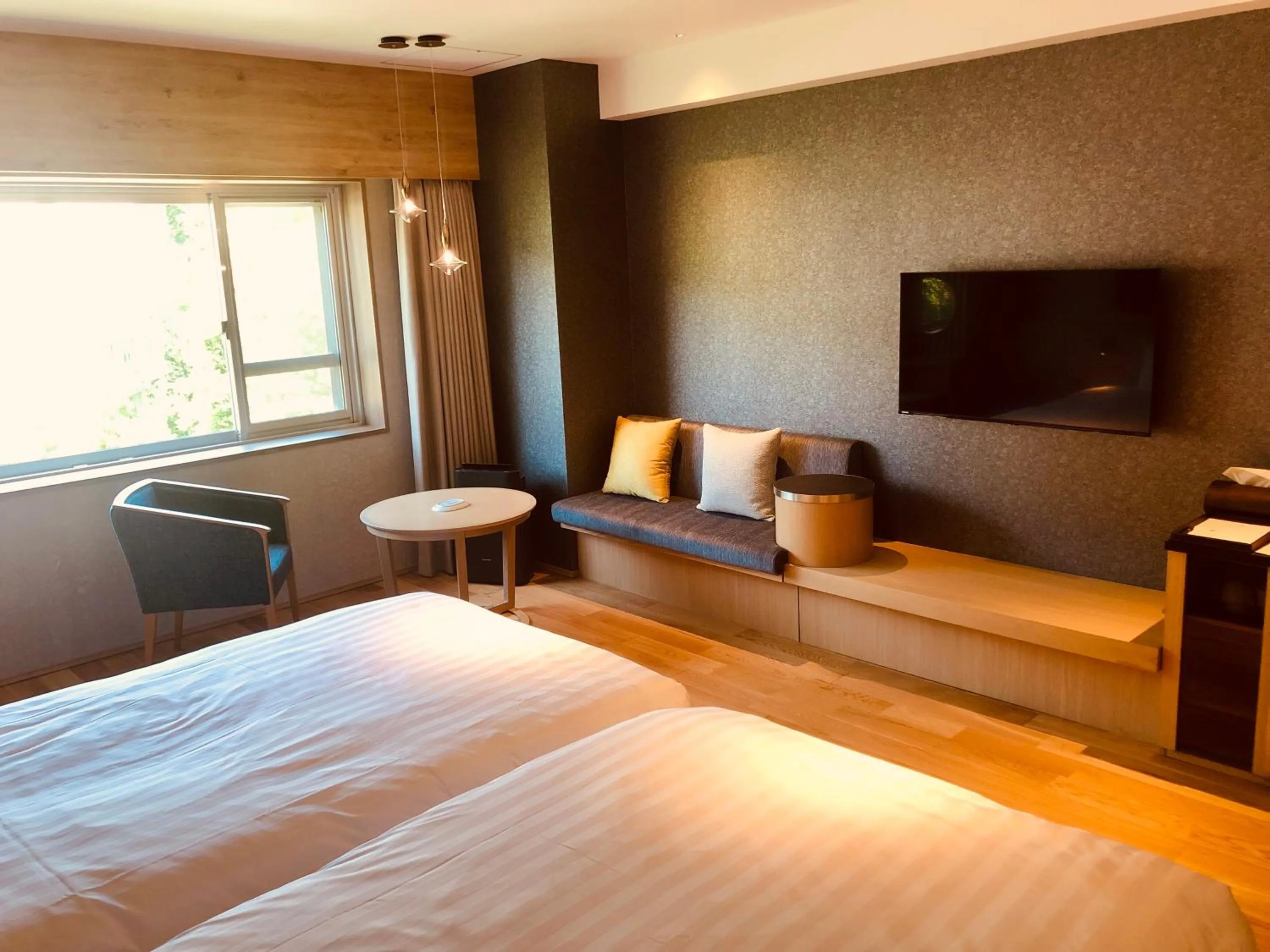 Photo of the whole room, Bed in Shogetsu Grand Hotel