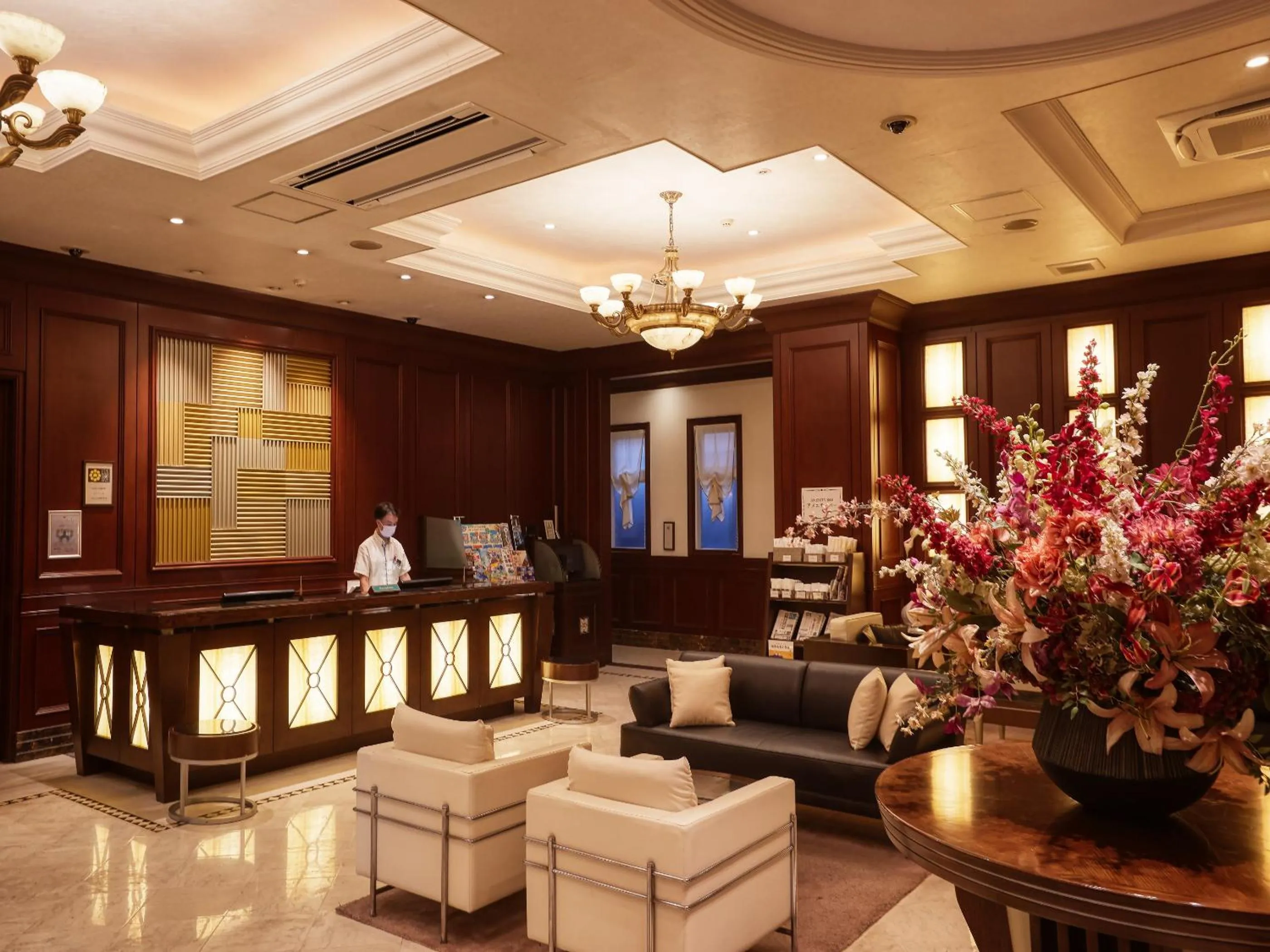 Lobby or reception in GRG Hotel Naha Higashimachi