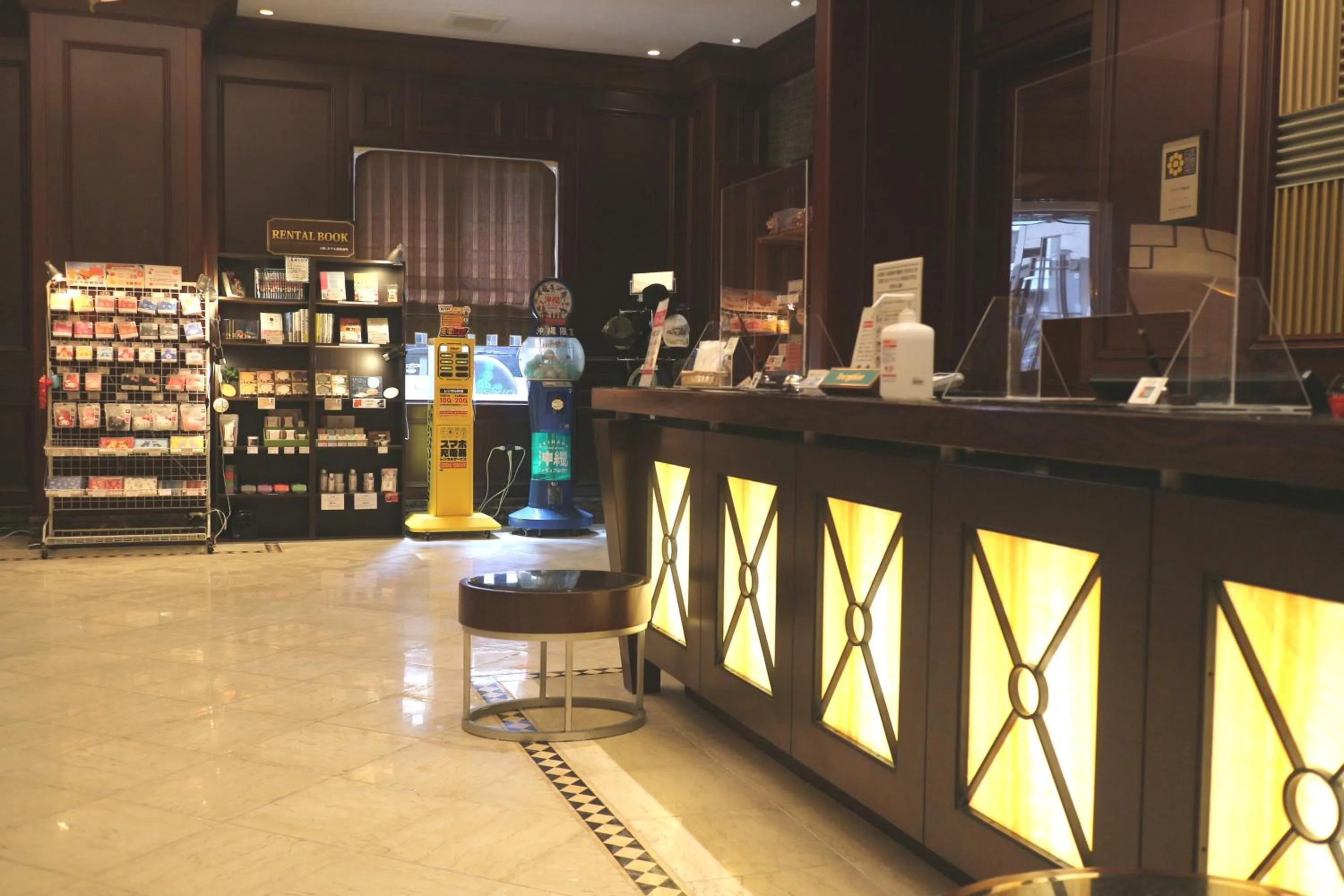 Lobby or reception in GRG Hotel Naha Higashimachi