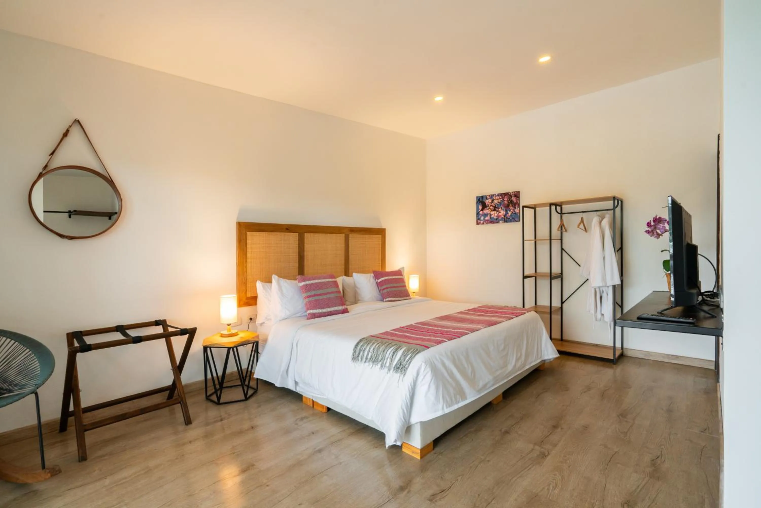 Bed in Terasu Hotel Boutique Salento