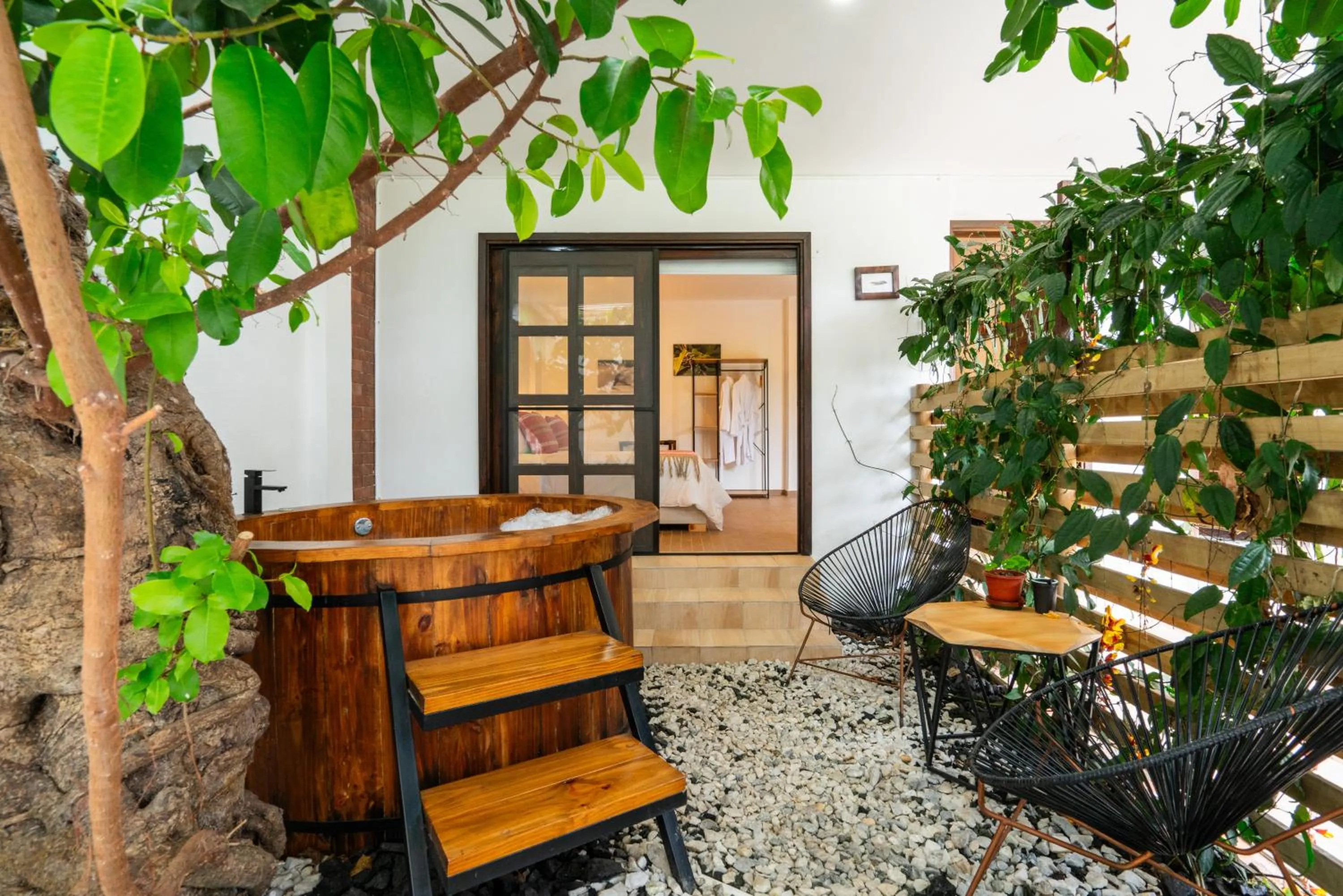 Patio in Terasu Hotel Boutique Salento