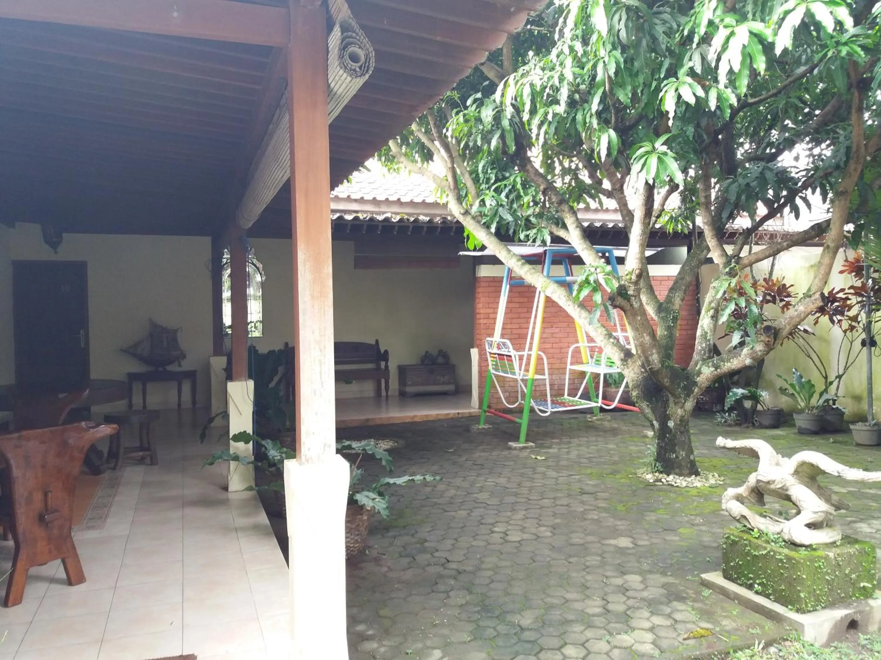 Patio in Alam Jogja Resort Mitra RedDoorz