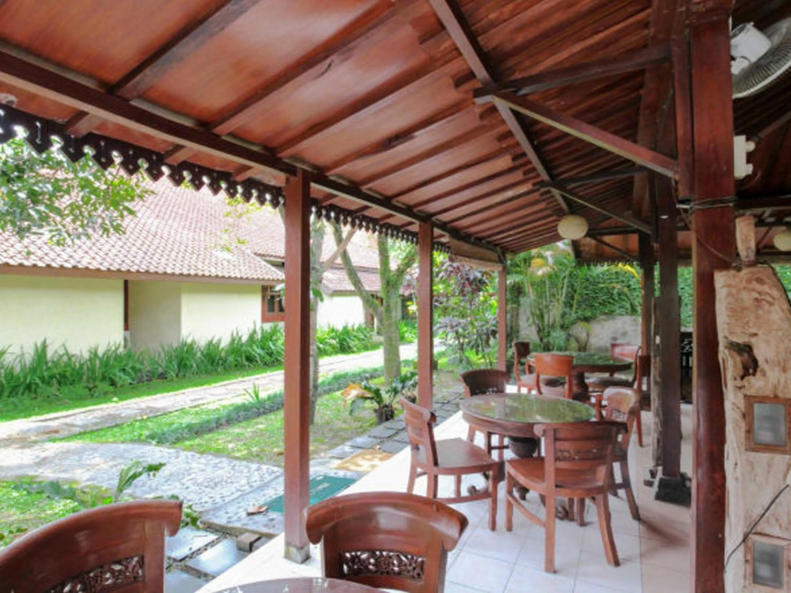 Patio in Alam Jogja Resort Mitra RedDoorz