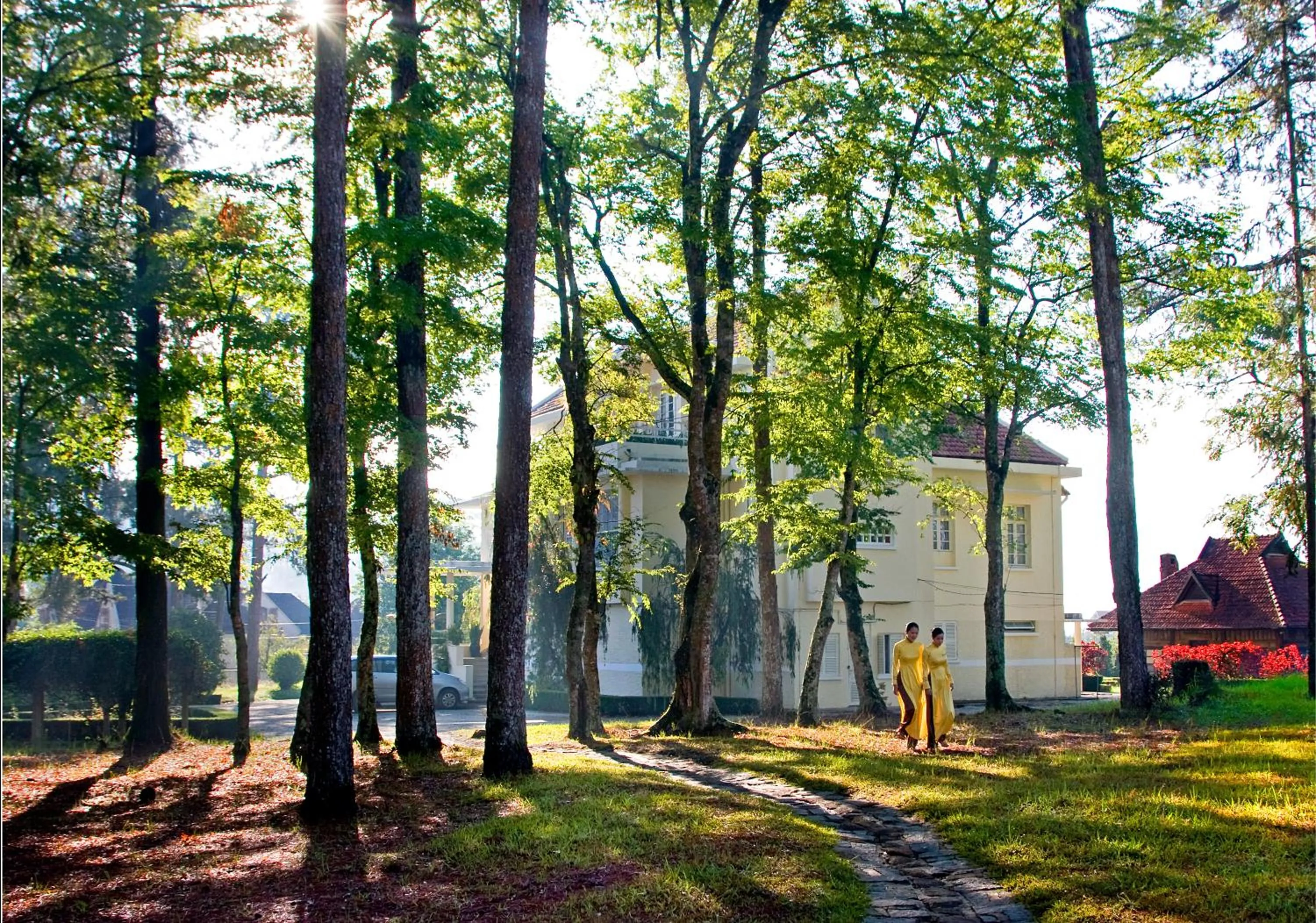 Facade/entrance in Dalat Cadasa Resort