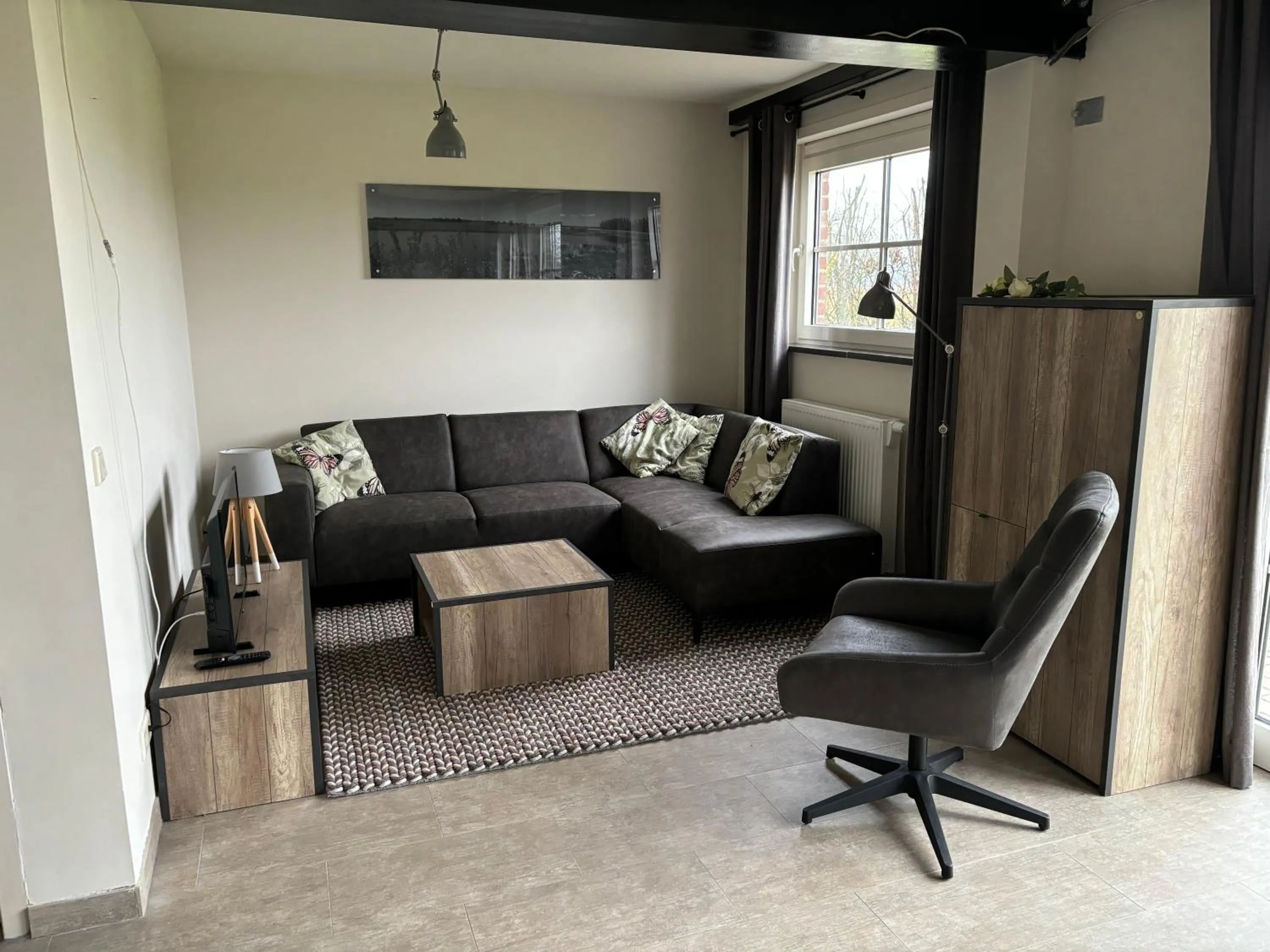 Seating area in Klein Cambron