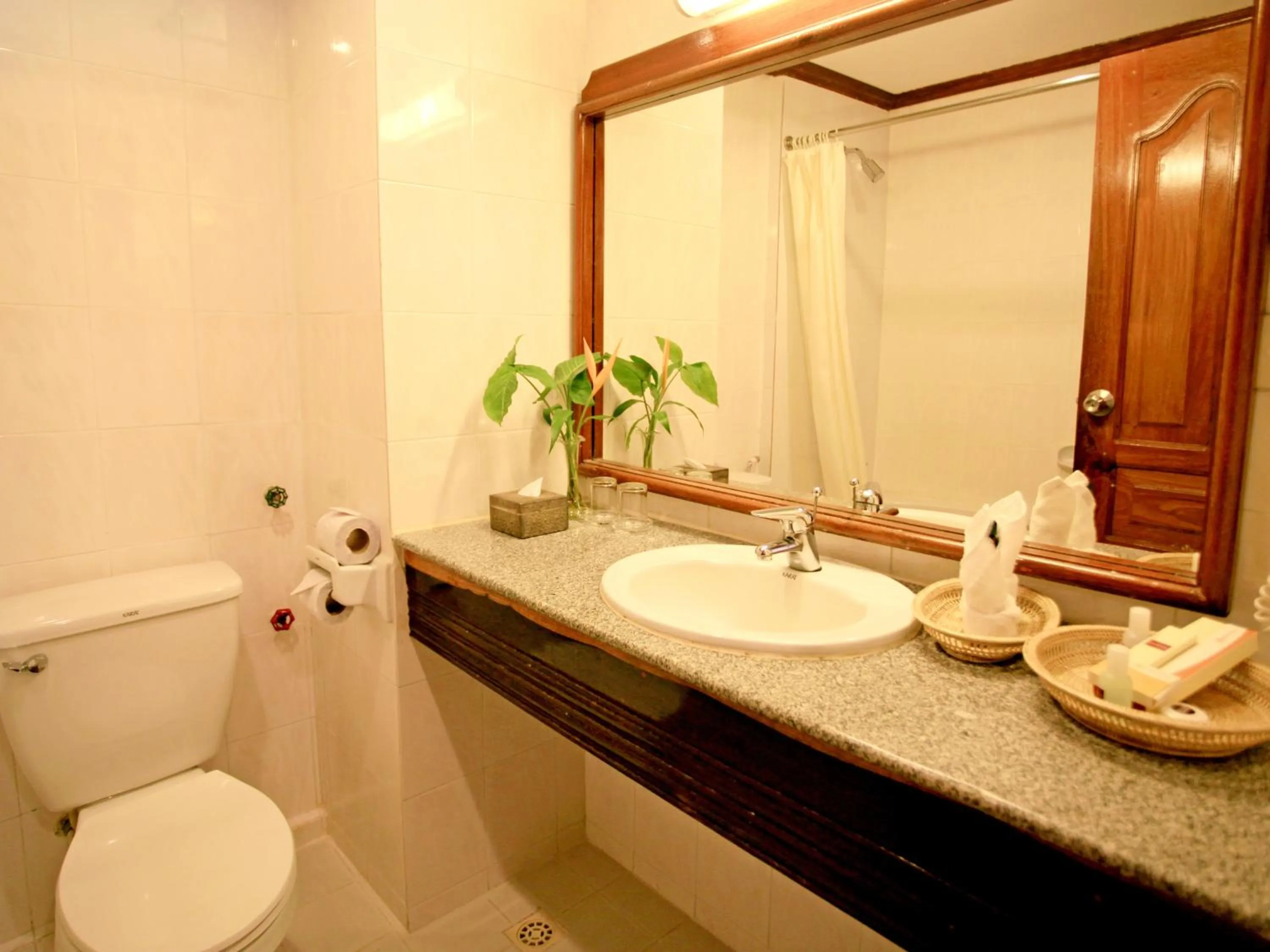 Bathroom in Angkor Hotel