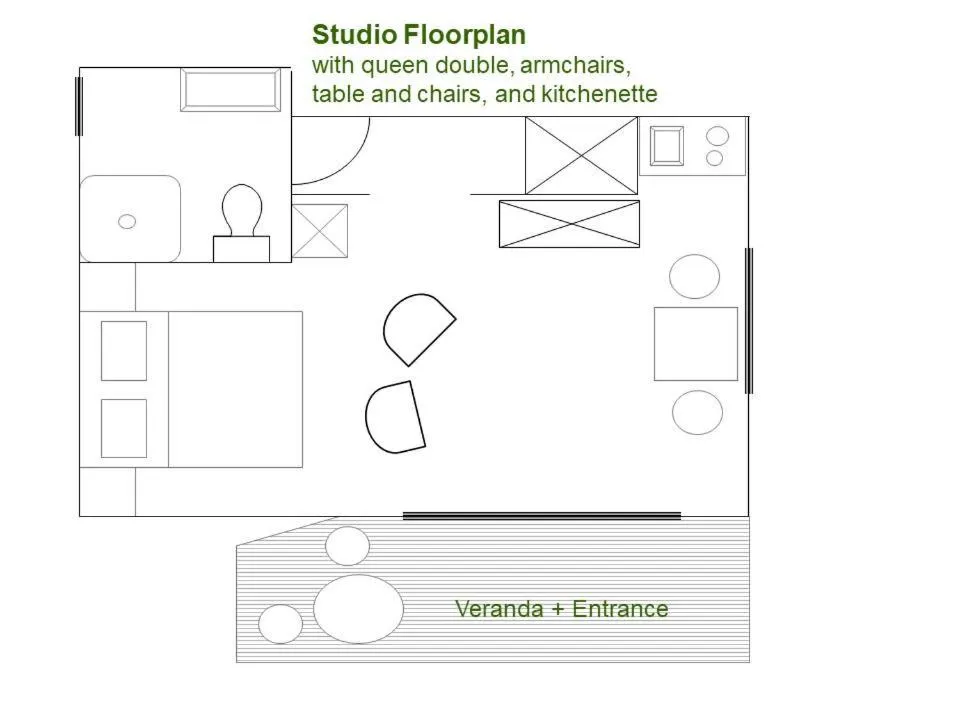 Floor plan in Peak Sport Chalet