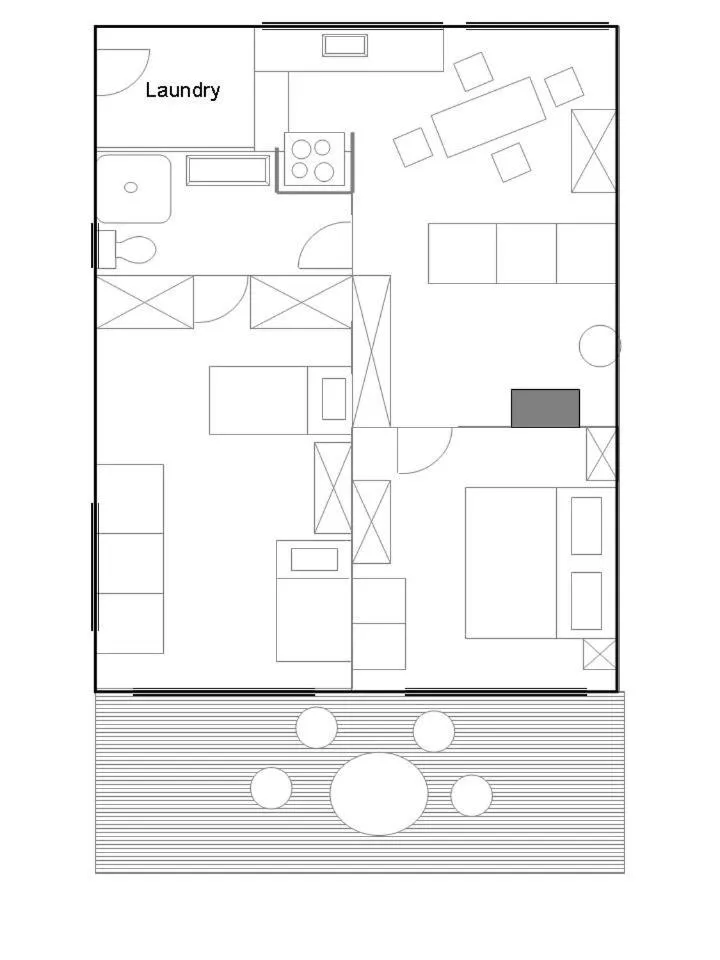Floor plan in Peak Sport Chalet