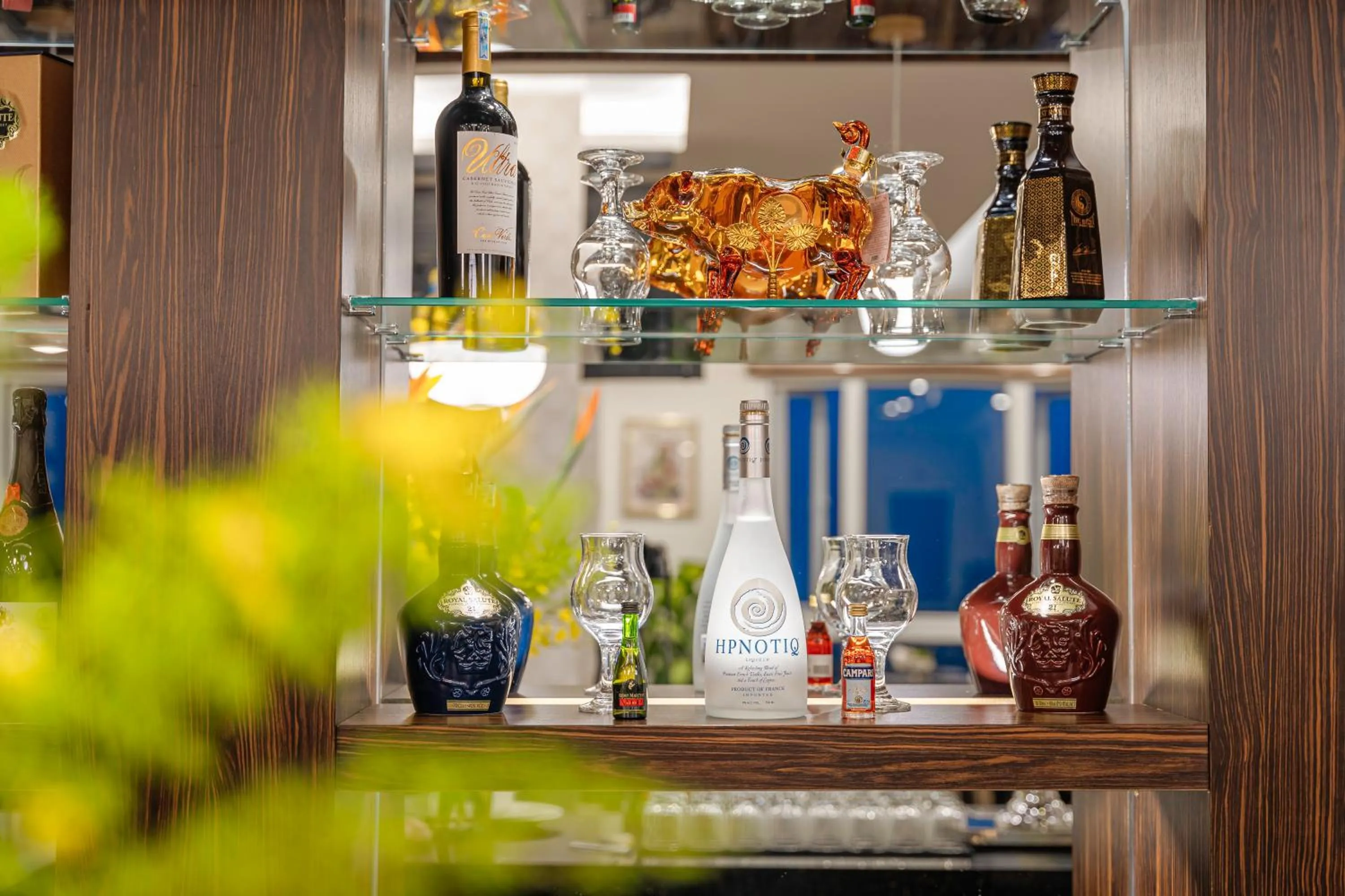 Decorative detail in Minh Chien Hotel