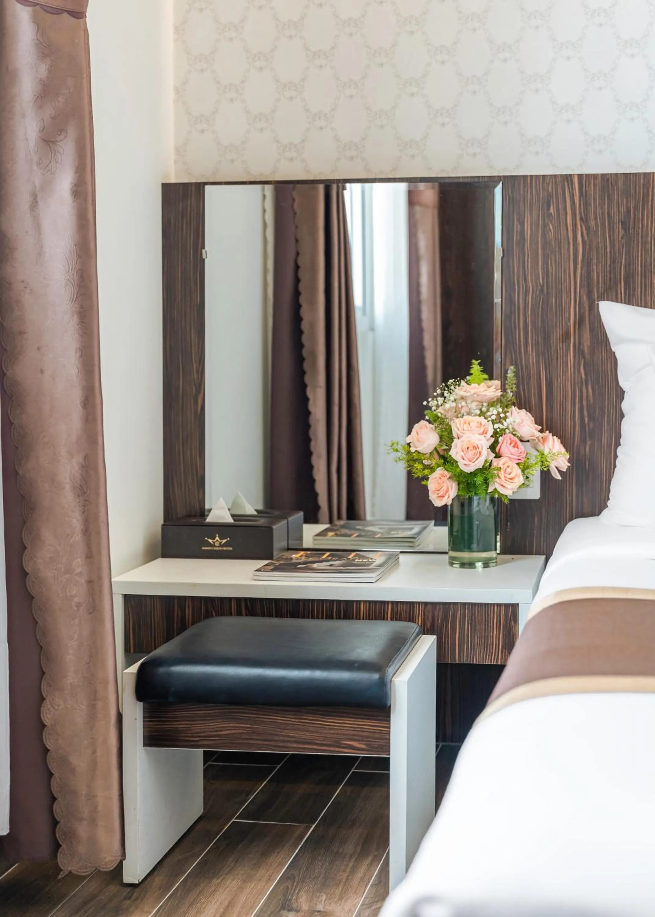 Bedroom, Bed in Minh Chien Hotel