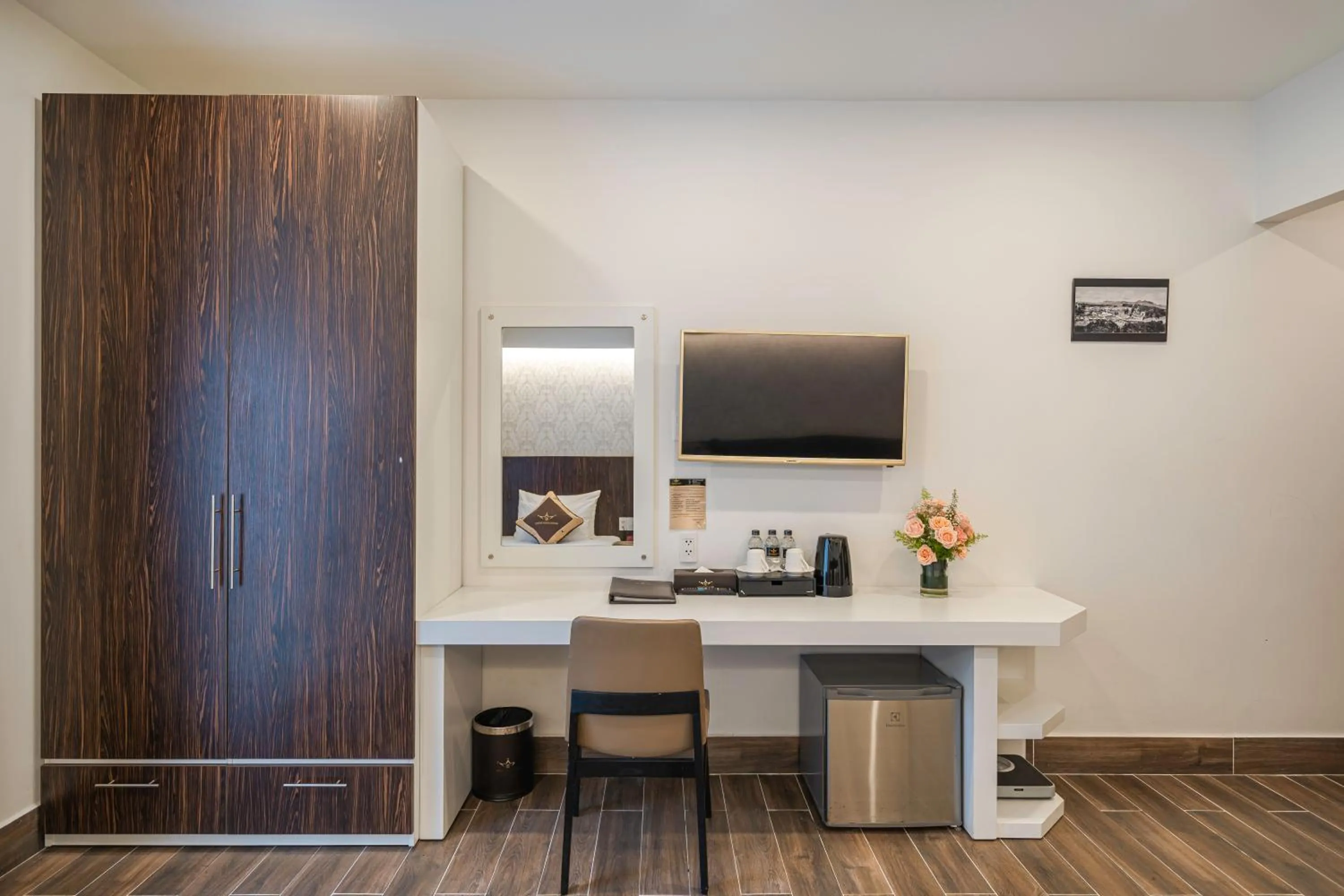 hair dresser in Minh Chien Hotel