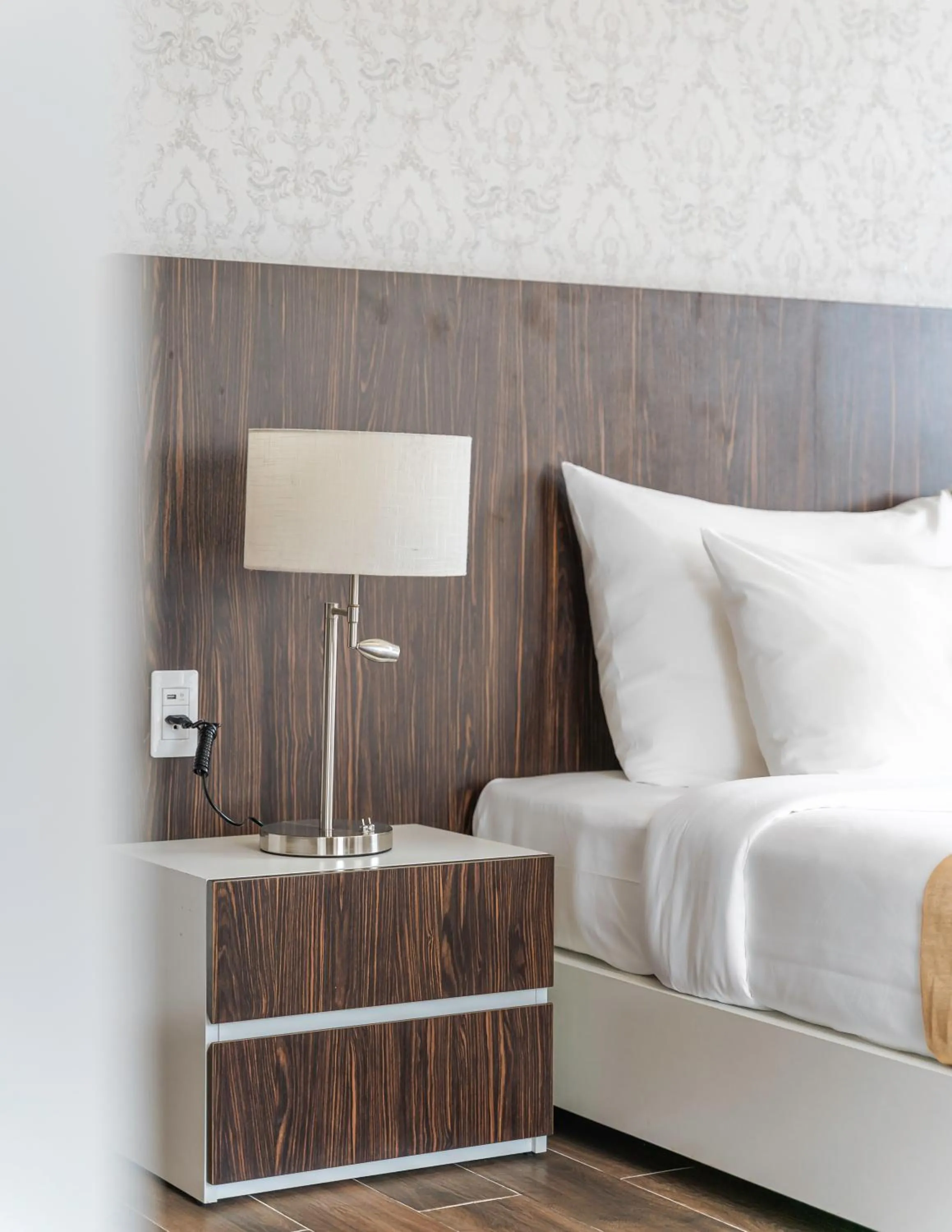 Bed in Minh Chien Hotel