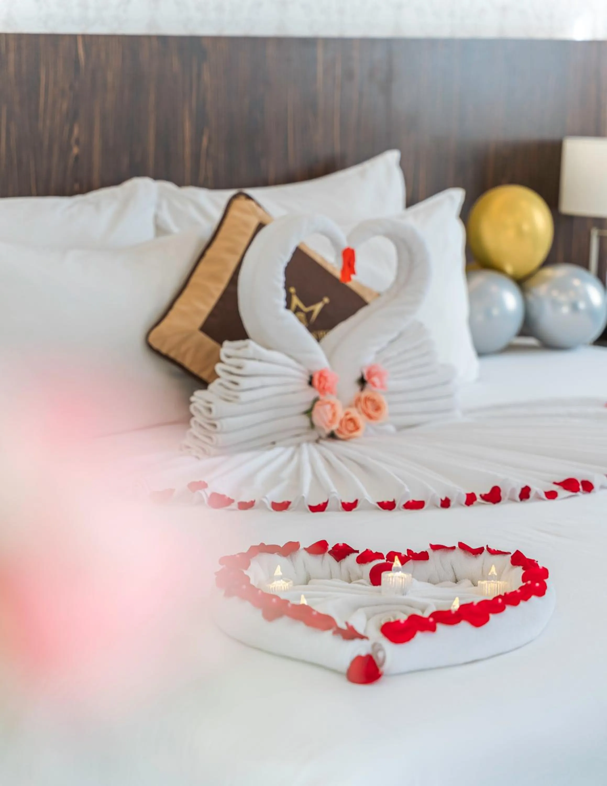 Bed in Minh Chien Hotel