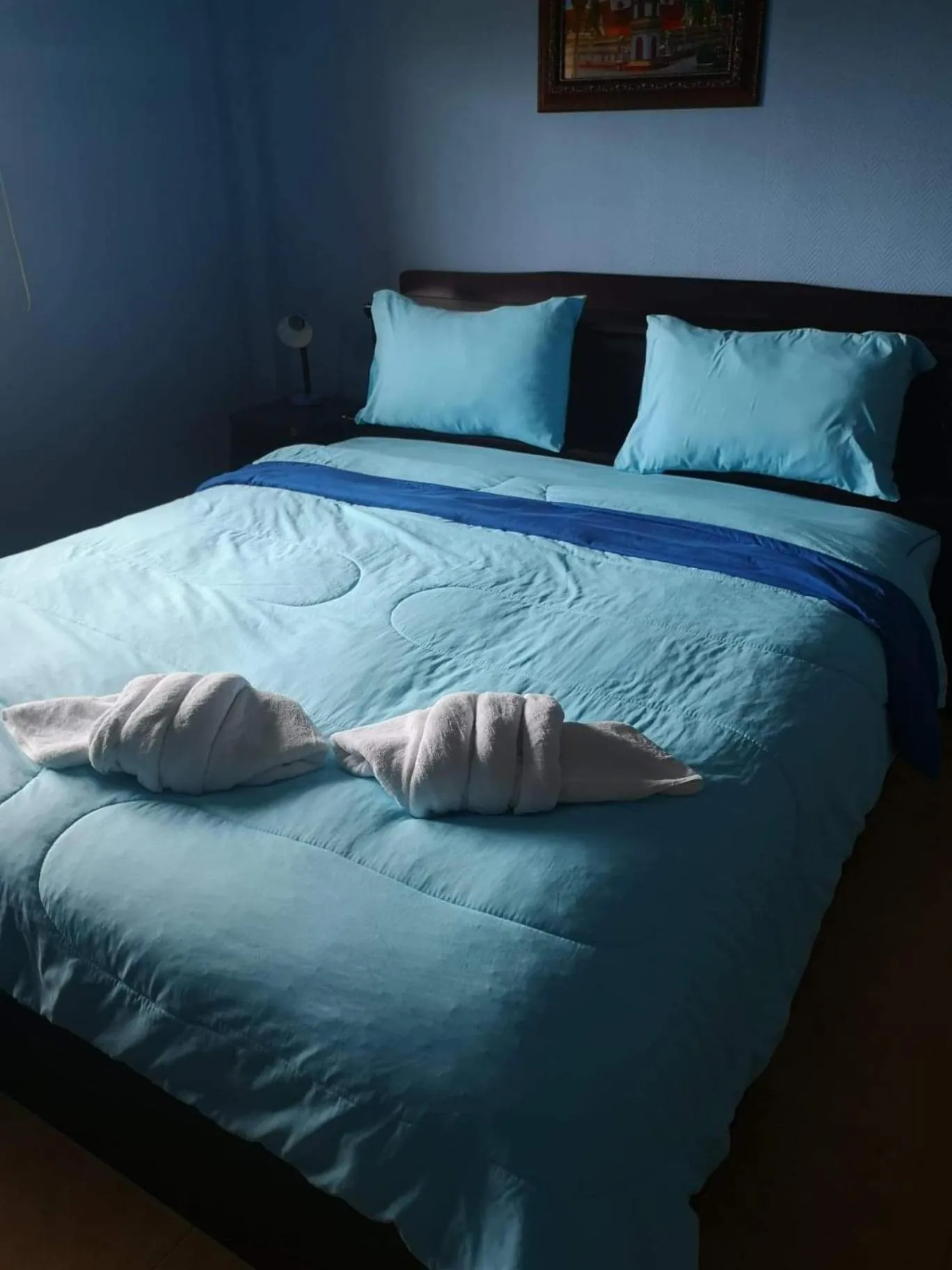 Bed in Baan Sabaijai Resort