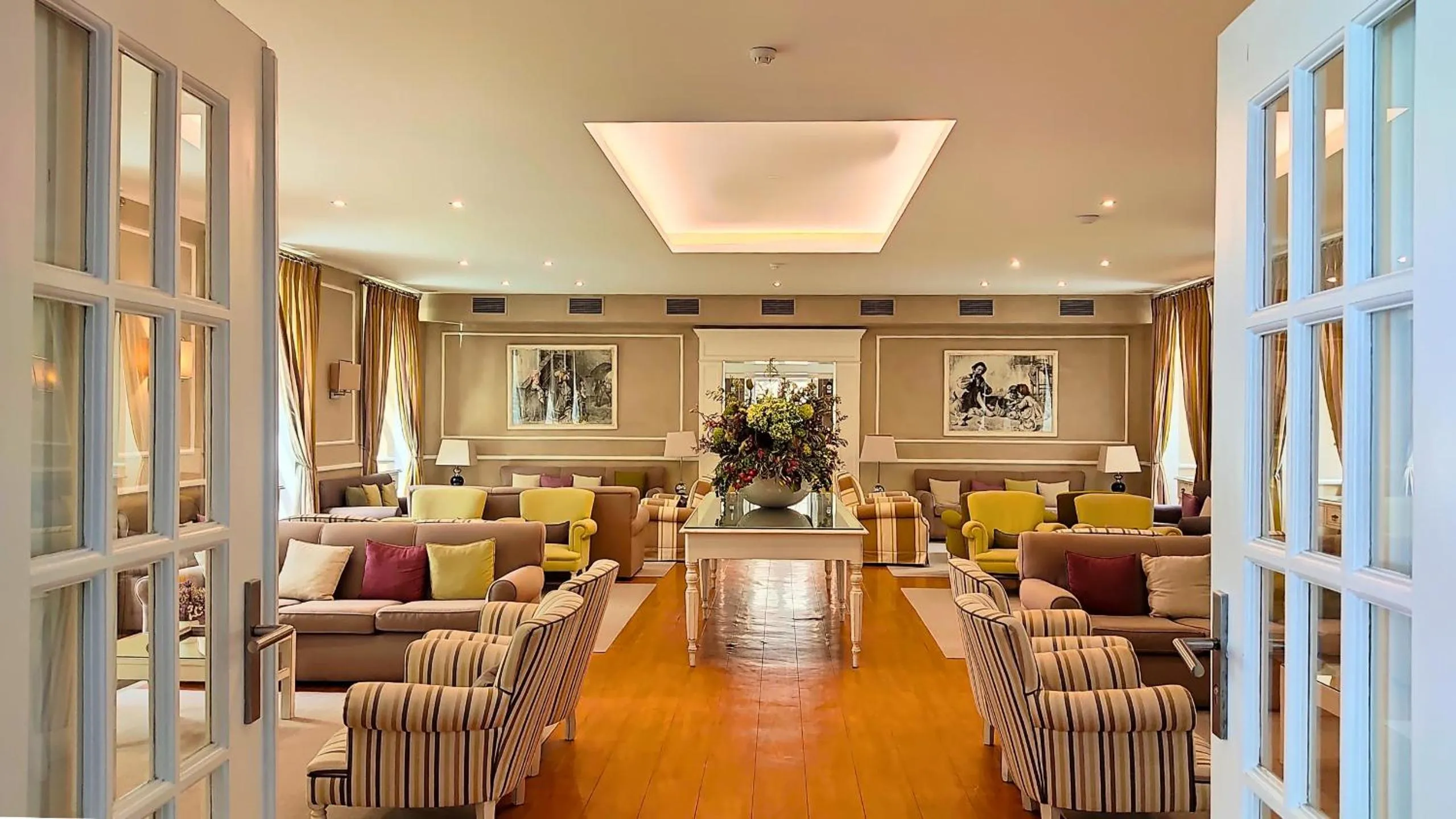 Living room in Grande Hotel das Caldas da Felgueira
