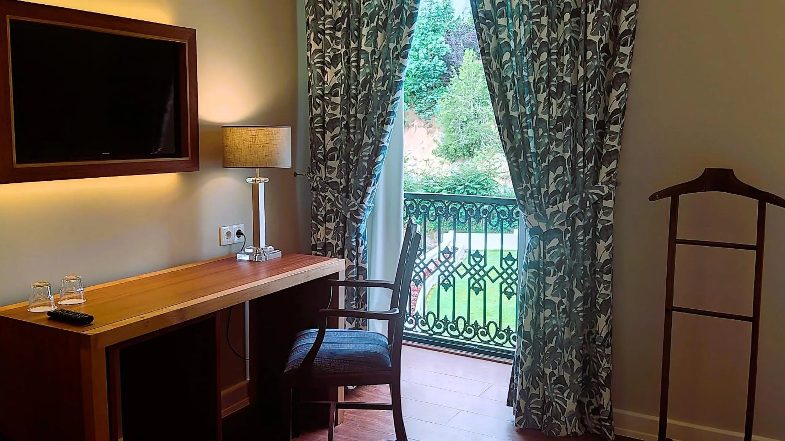 Balcony/Terrace in Grande Hotel das Caldas da Felgueira