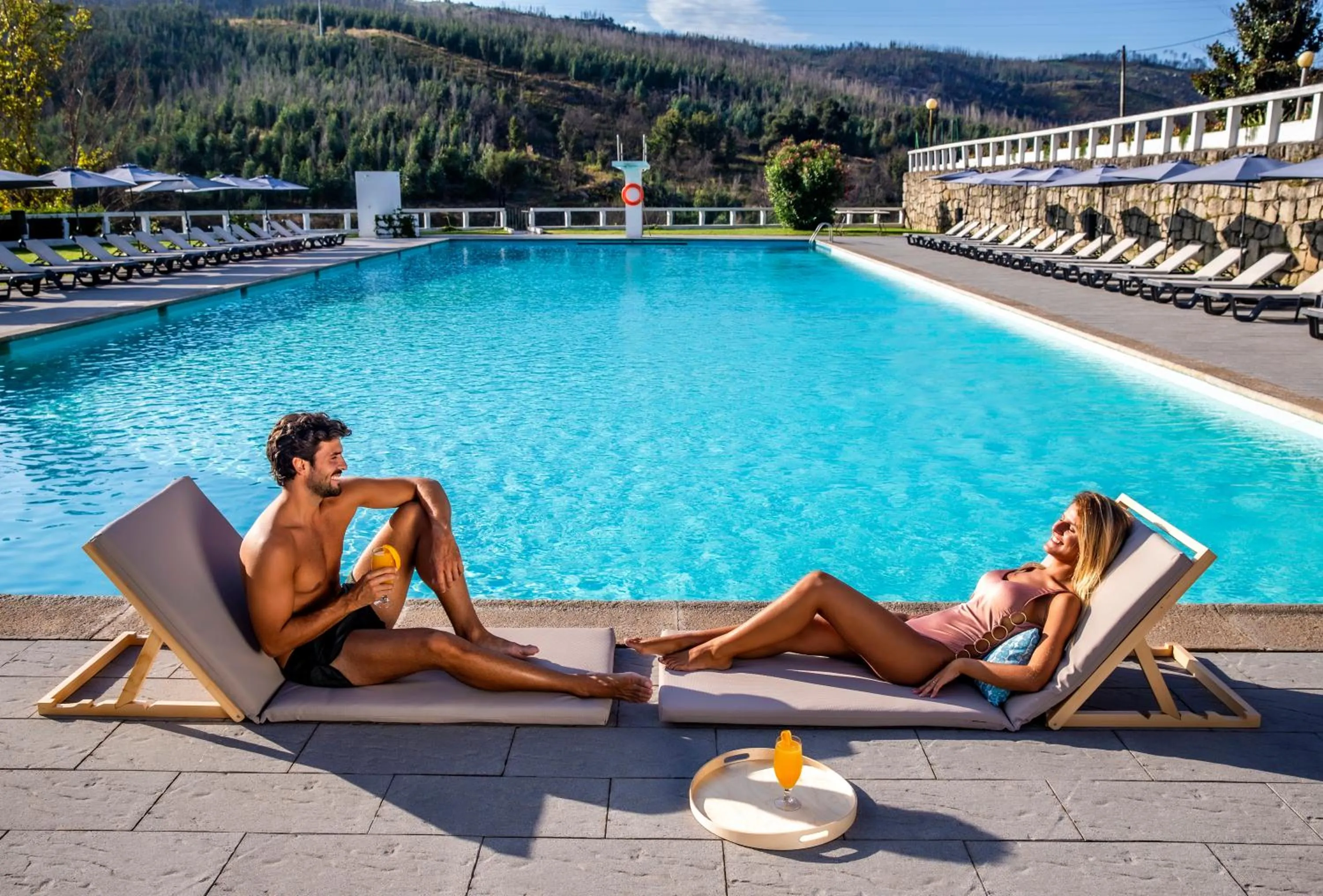 Swimming pool in Grande Hotel das Caldas da Felgueira