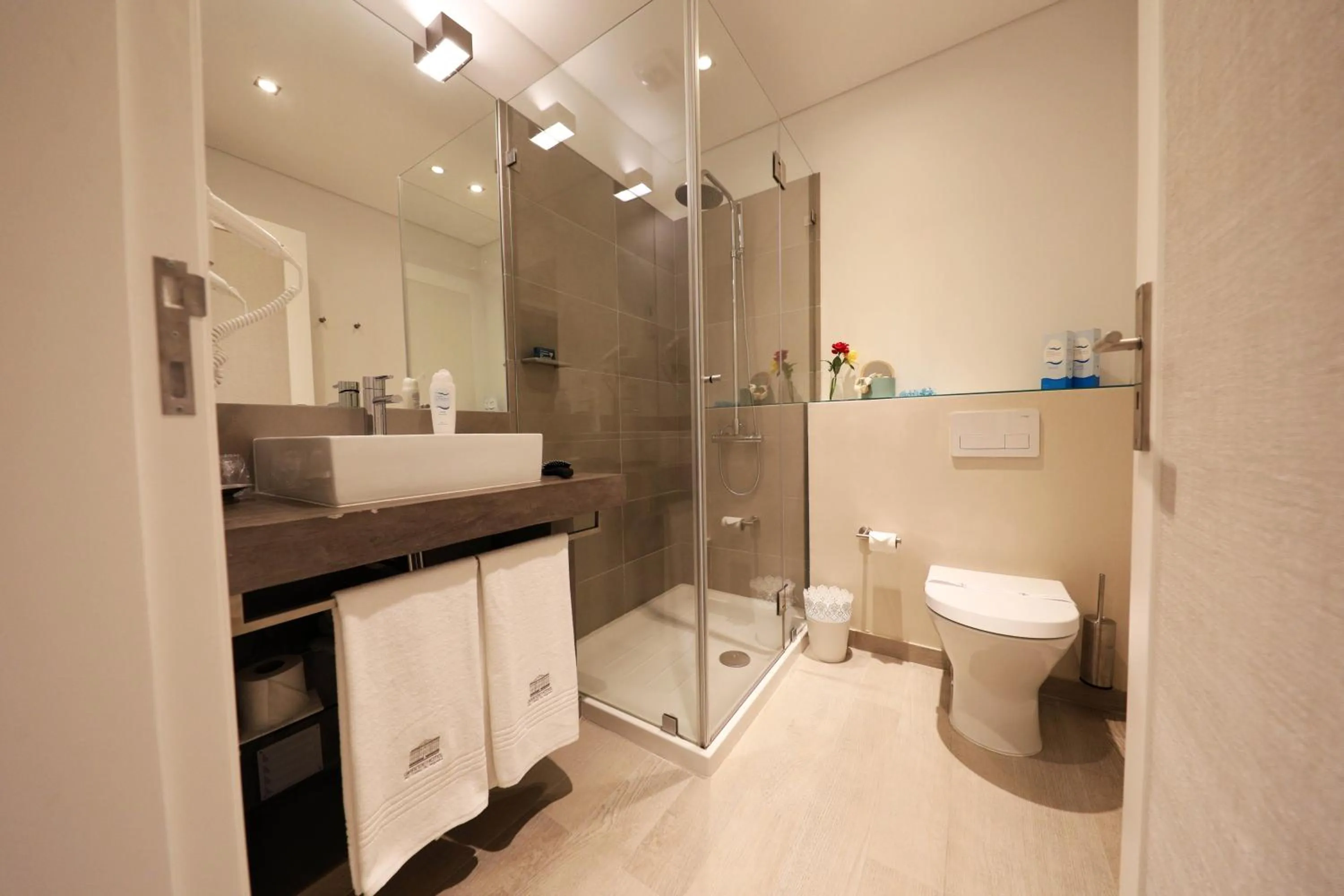 Shower in Grande Hotel das Caldas da Felgueira