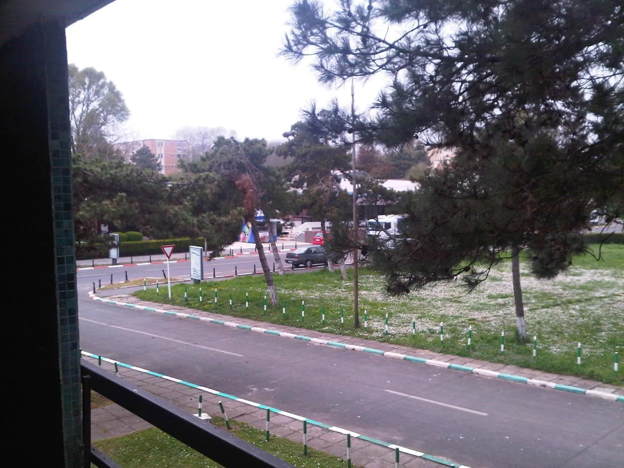 Garden view in Hotel Istria