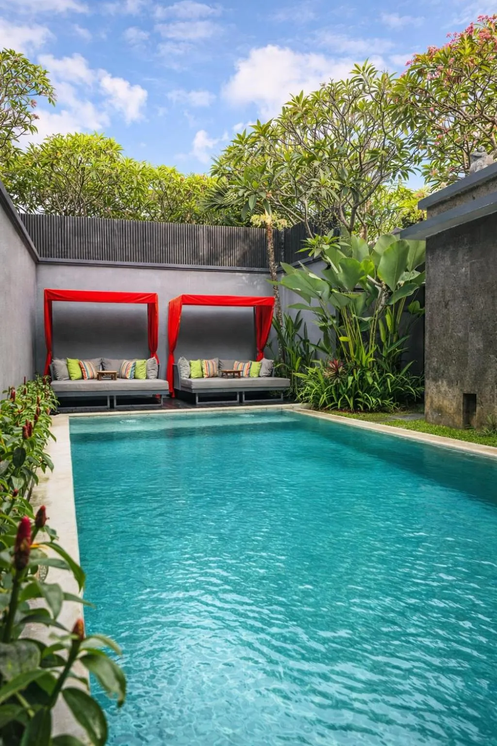 Pool view in Seminyak Icon - by Karaniya Experience - CHSE certified