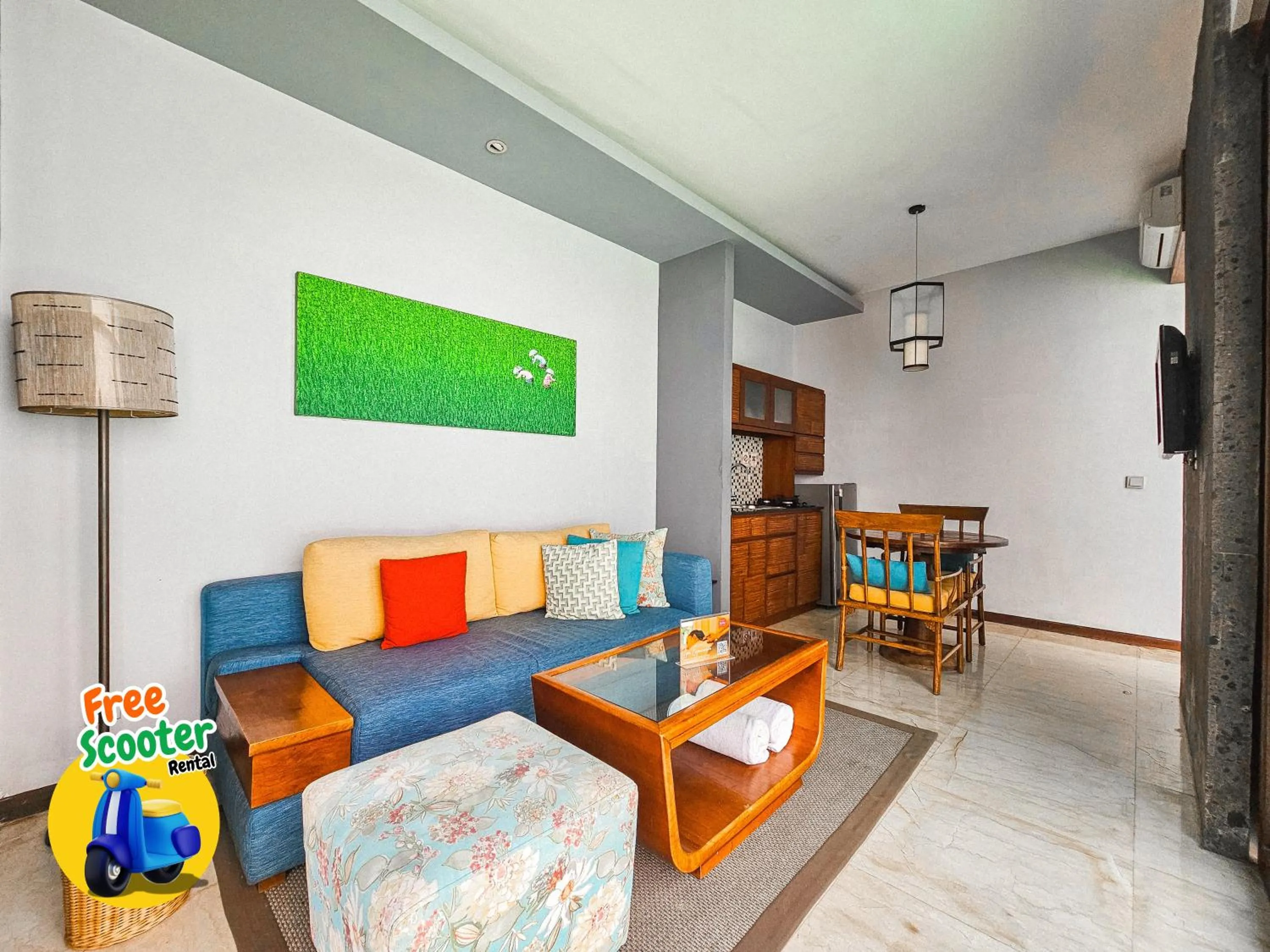 Living room in Seminyak Icon - by Karaniya Experience - CHSE certified