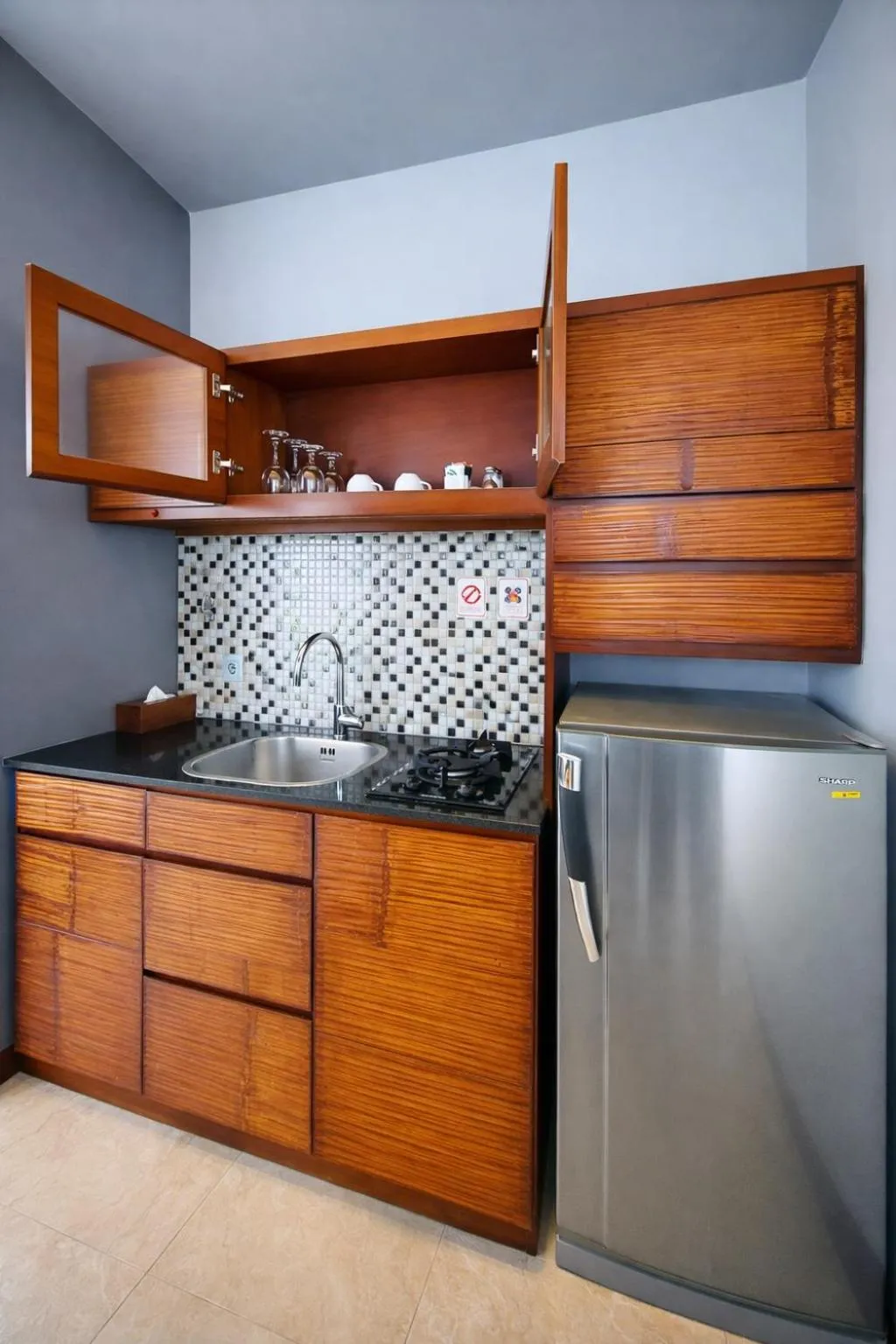 Kitchen or kitchenette in Seminyak Icon - by Karaniya Experience - CHSE certified