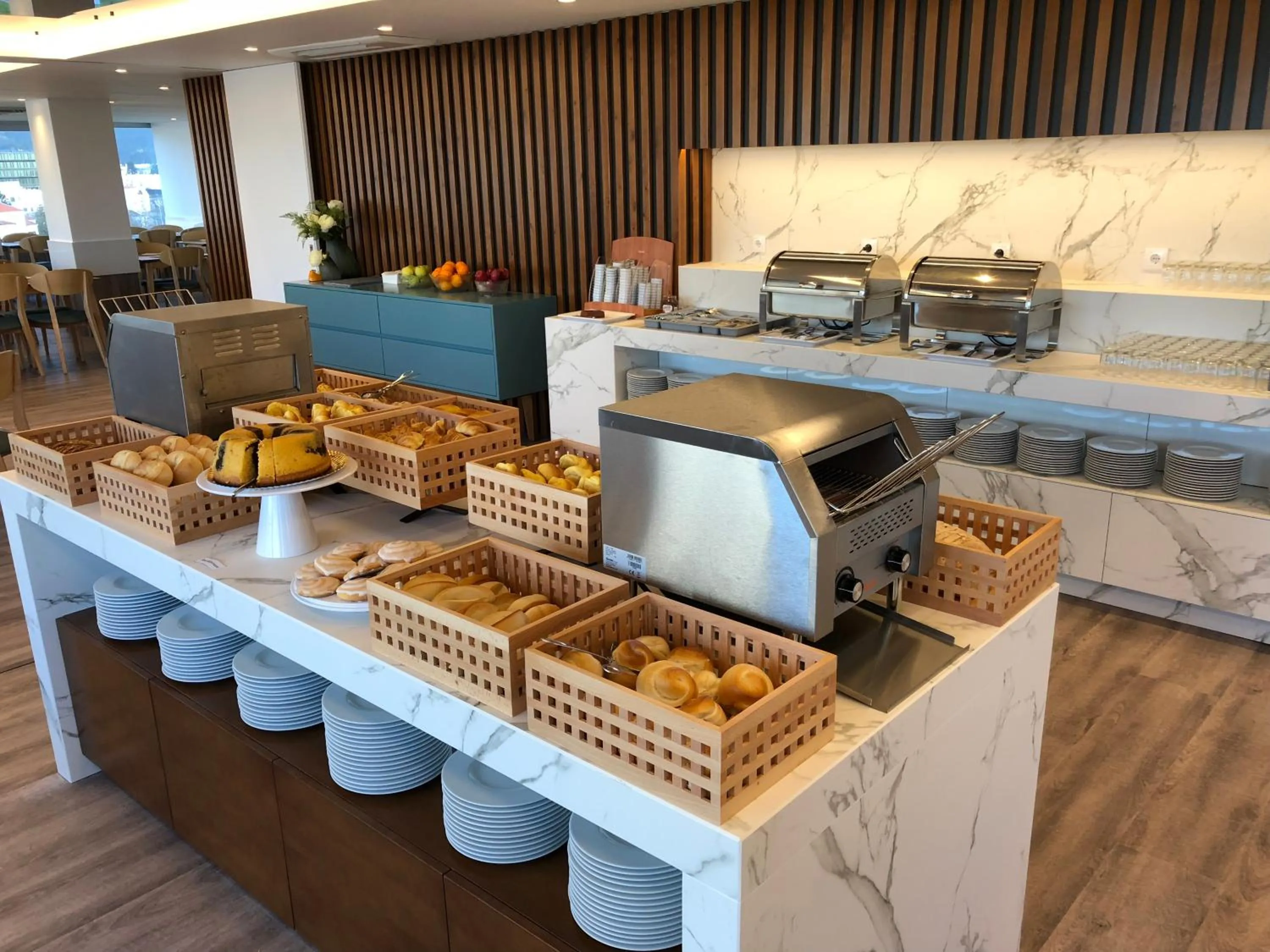 American breakfast in Hotel do Parque