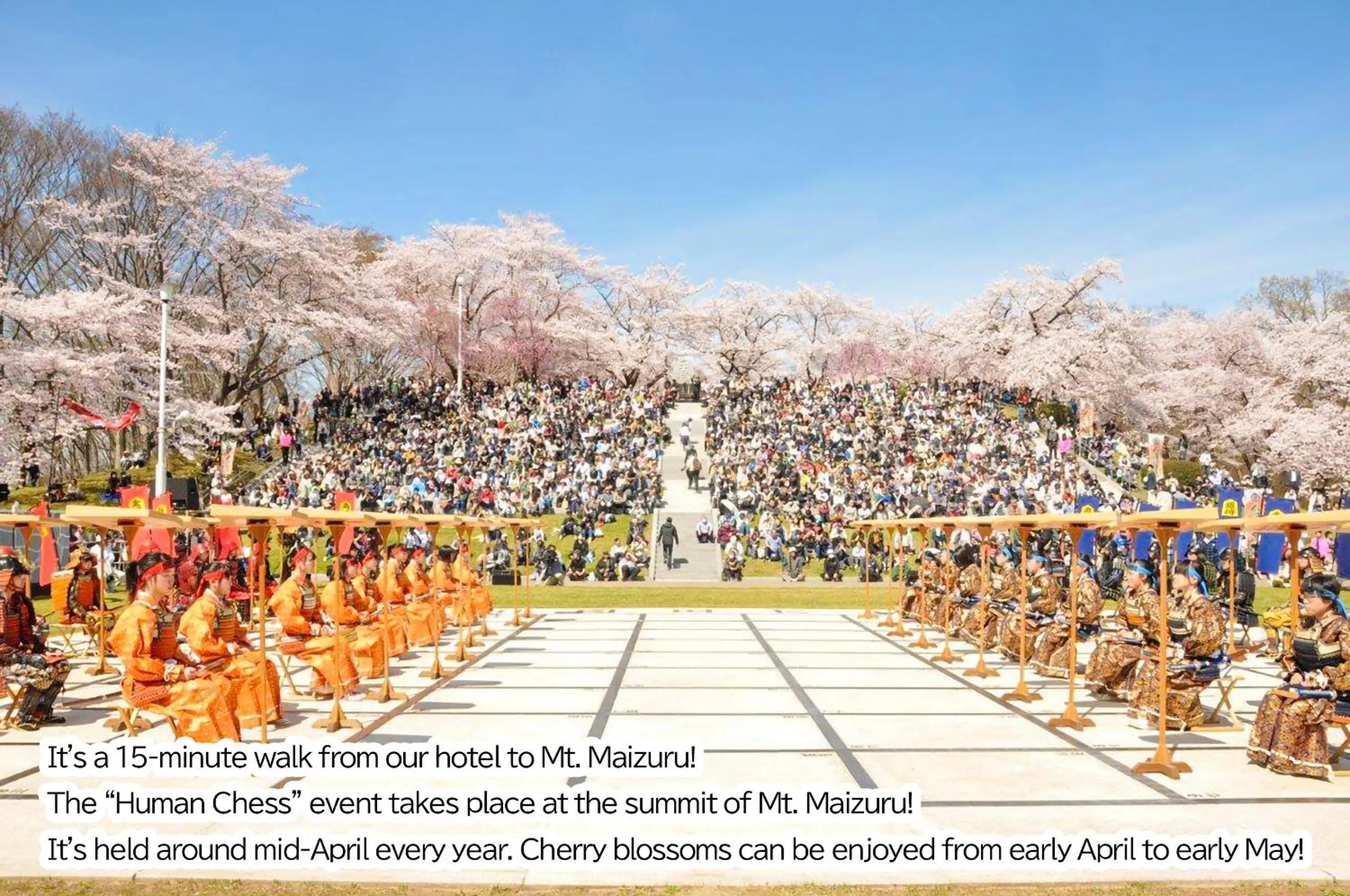 Nearby landmark in Tendo Central Hotel