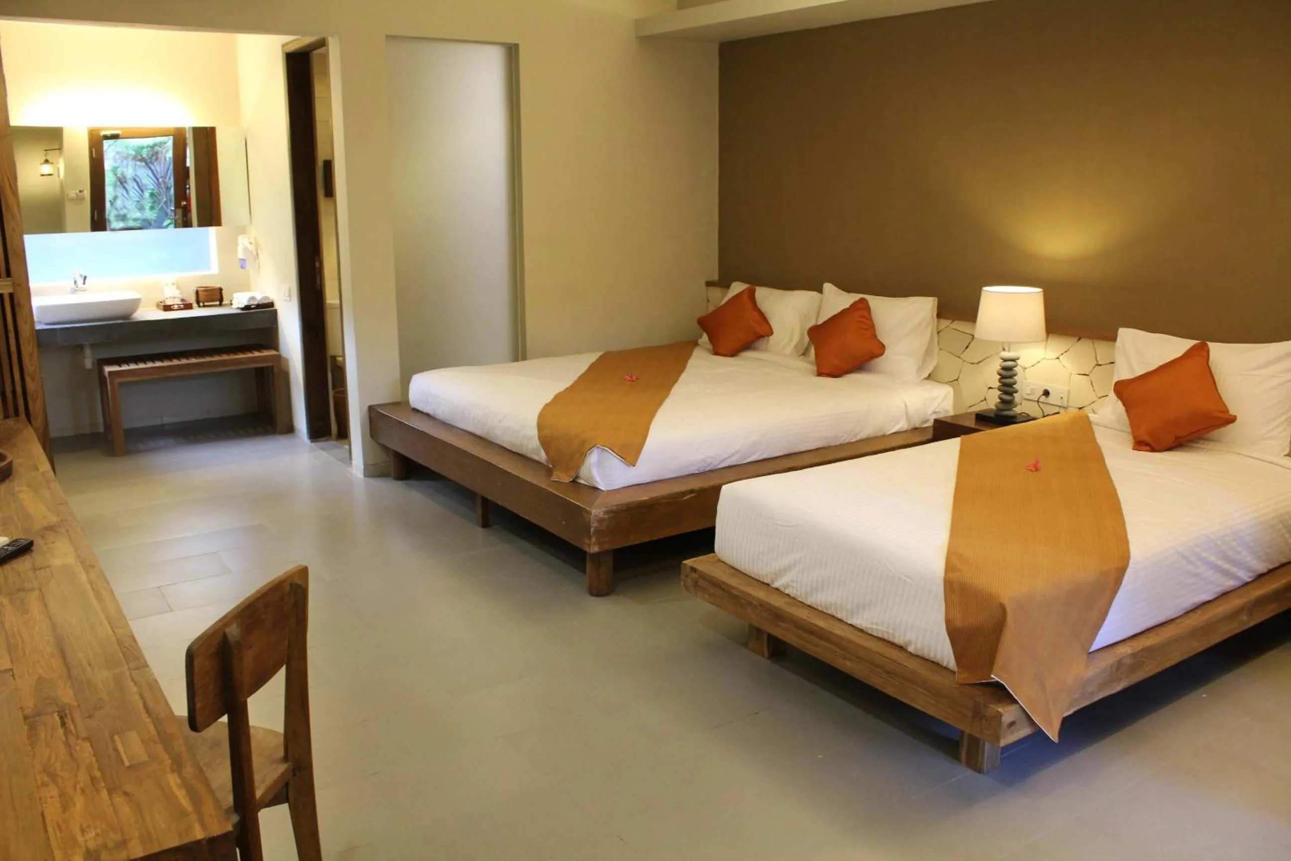 Bed in Rumah Batu Boutique Hotel