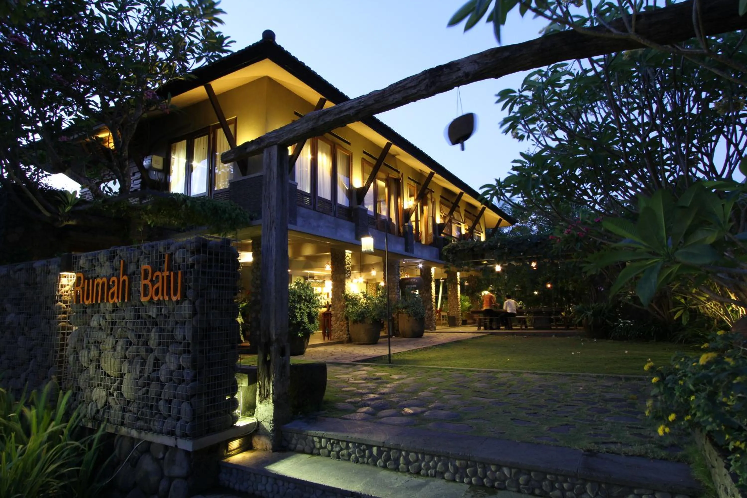 Facade/entrance in Rumah Batu Boutique Hotel