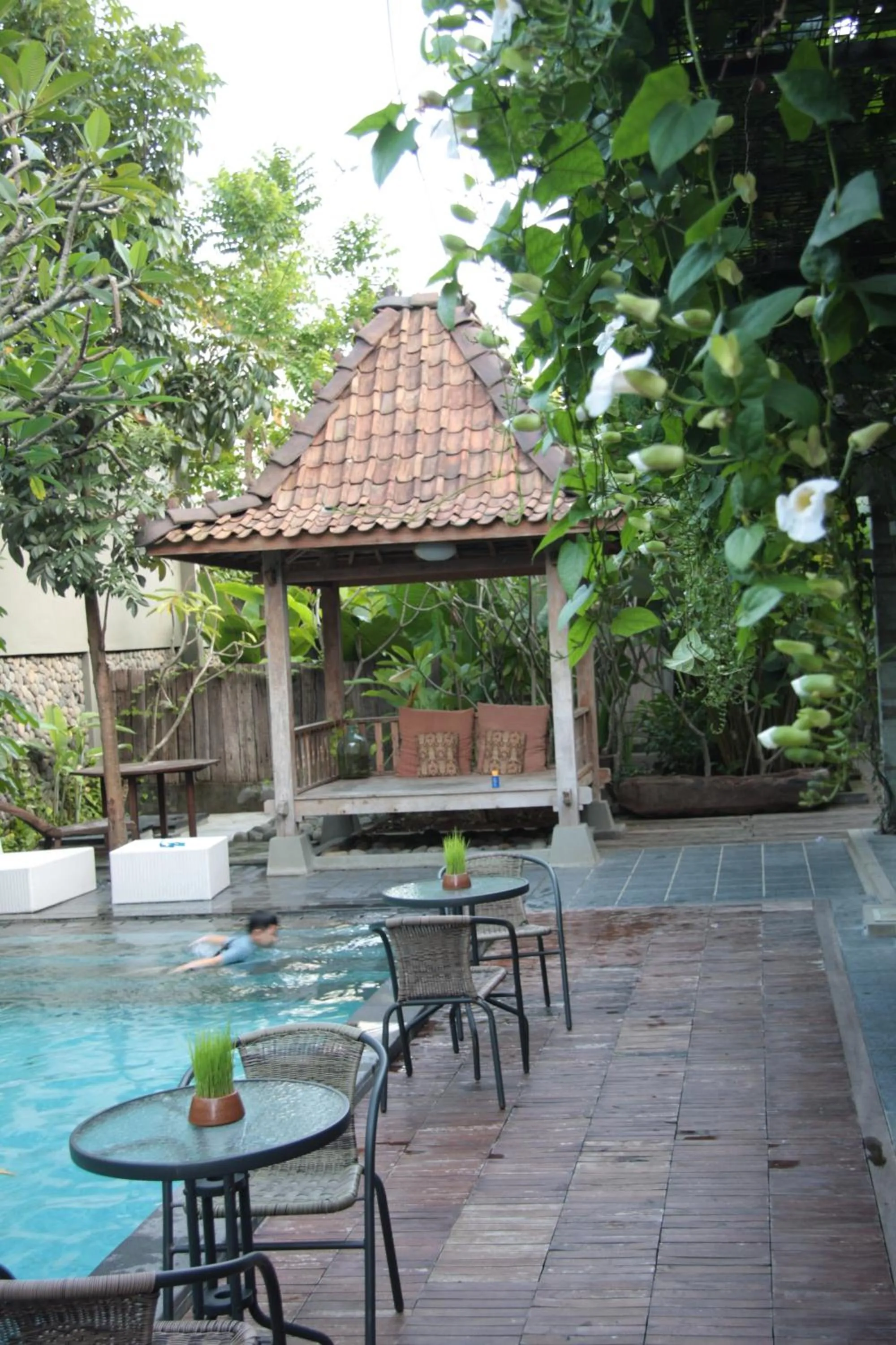 Facade/entrance in Rumah Batu Boutique Hotel