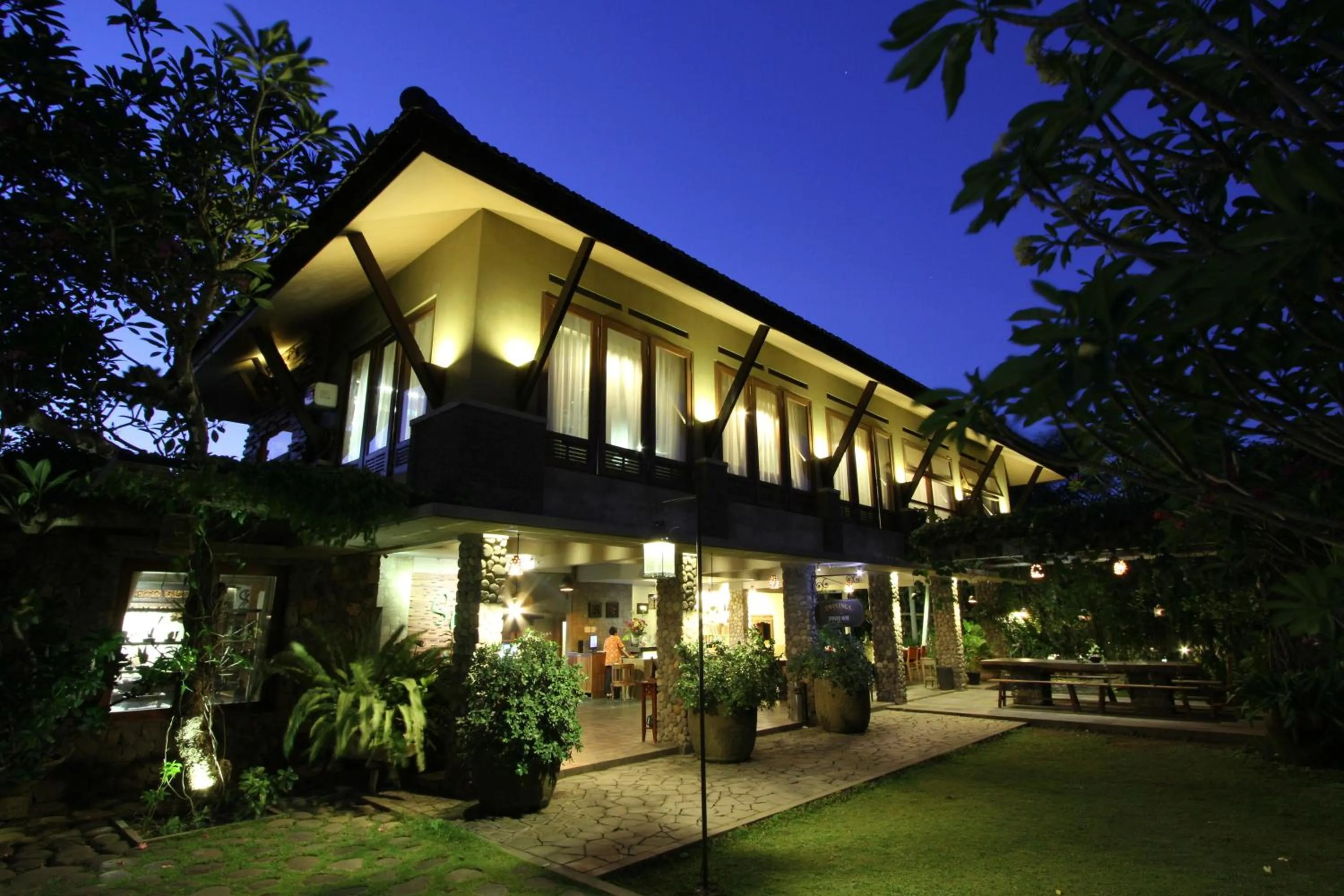 Facade/entrance in Rumah Batu Boutique Hotel