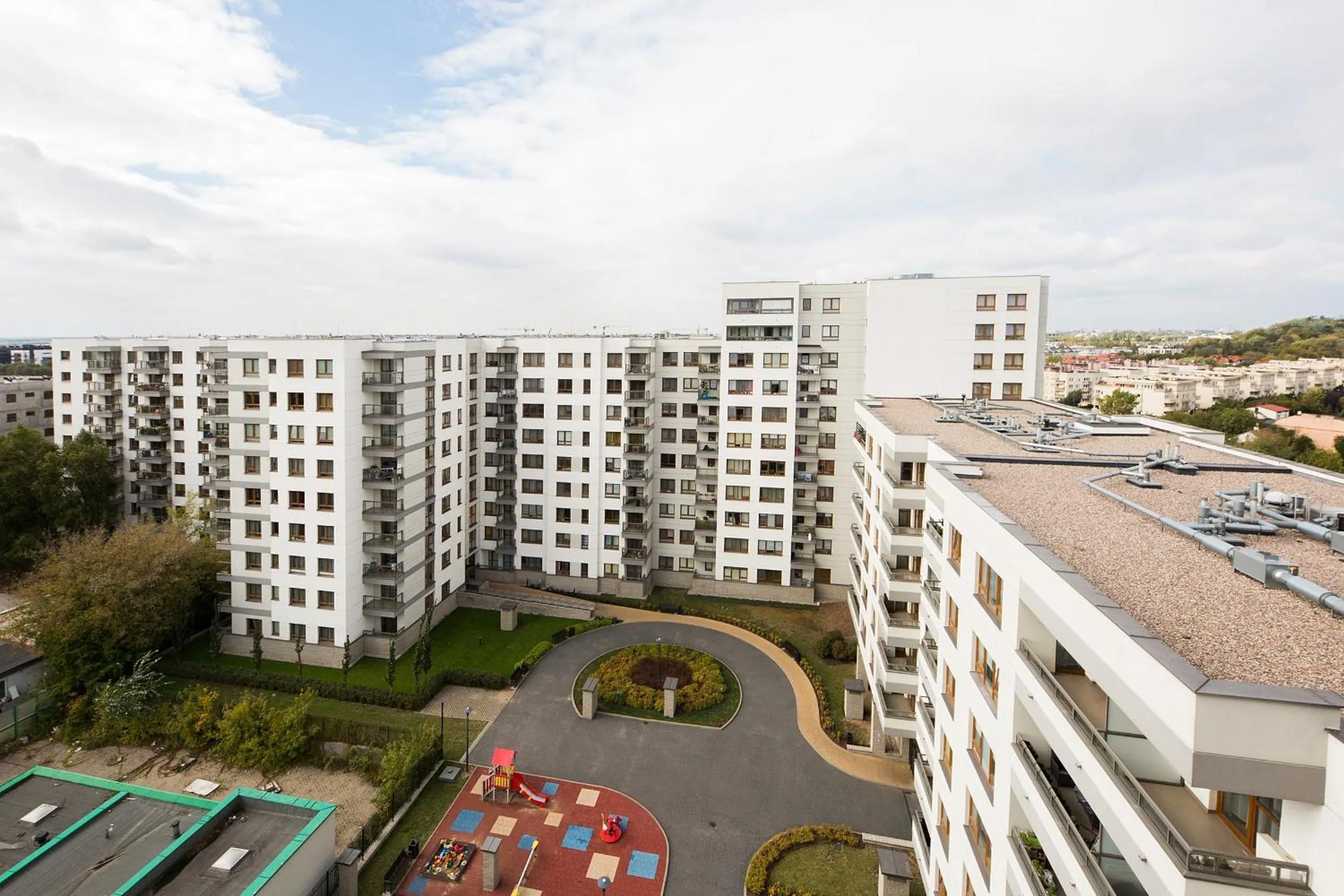 Inner courtyard view in ShortStayPoland Krakowska (B65)