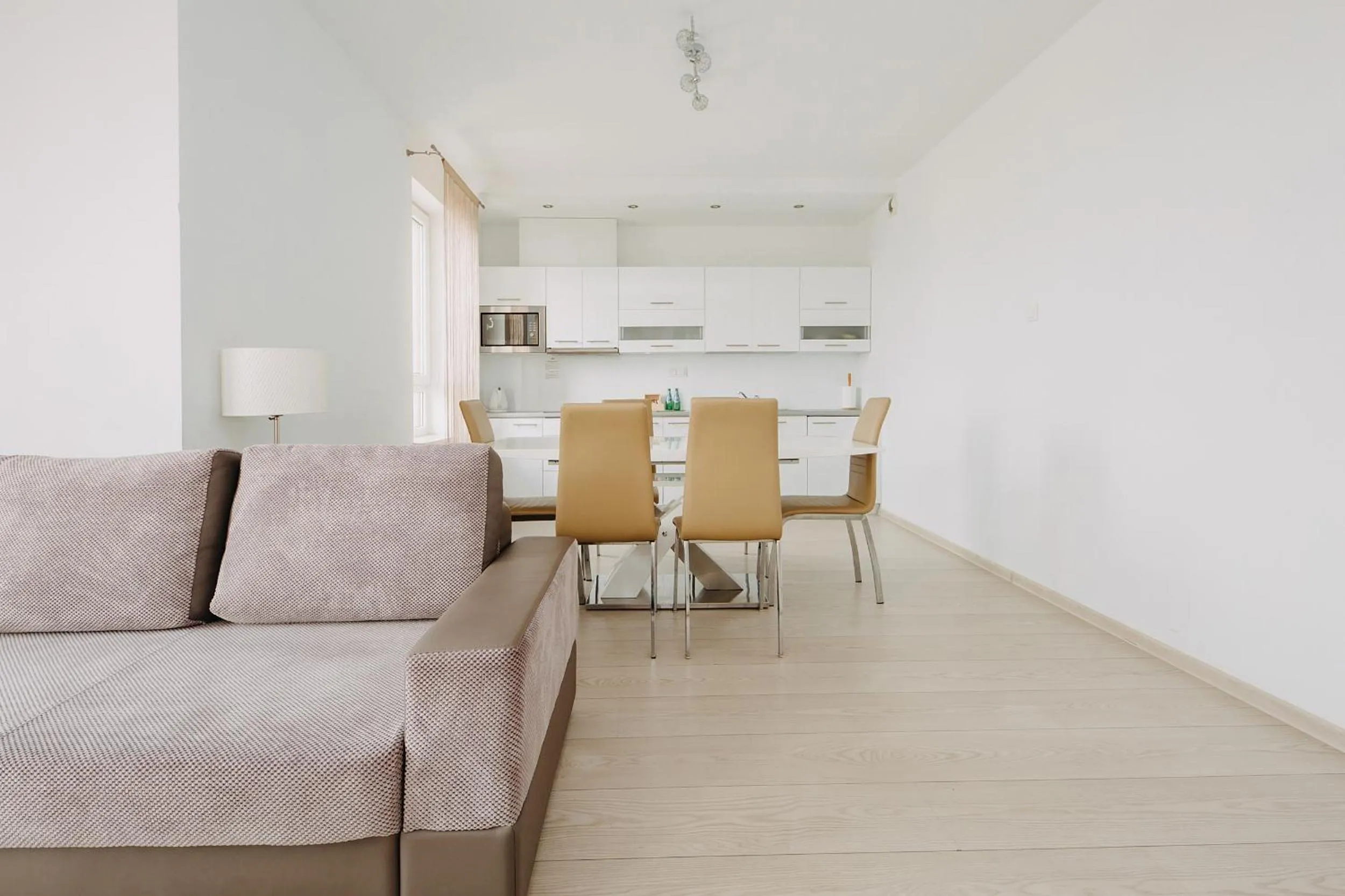 Living room in ShortStayPoland Krakowska (B65)