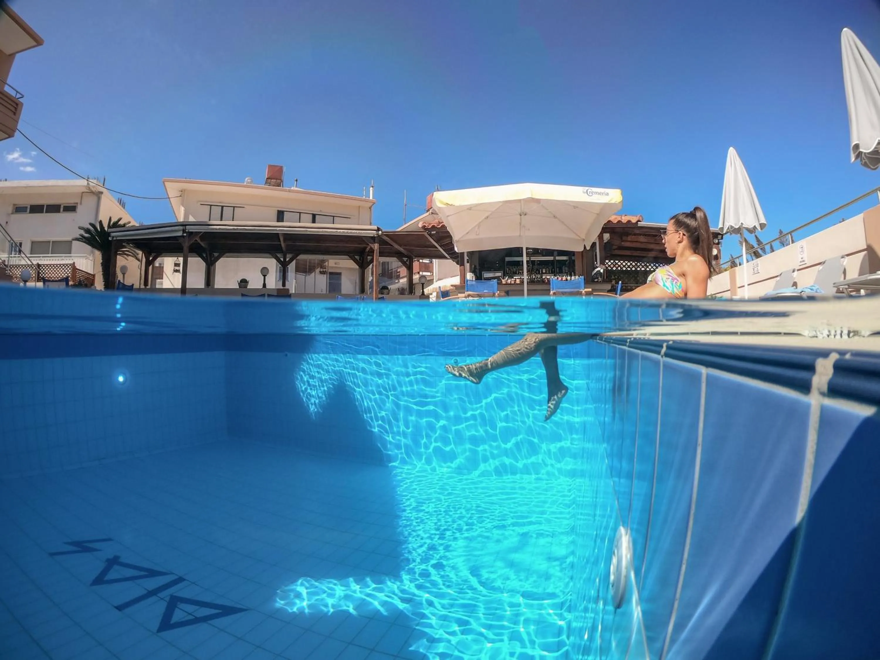 Swimming pool in Dias Hotel Apartments