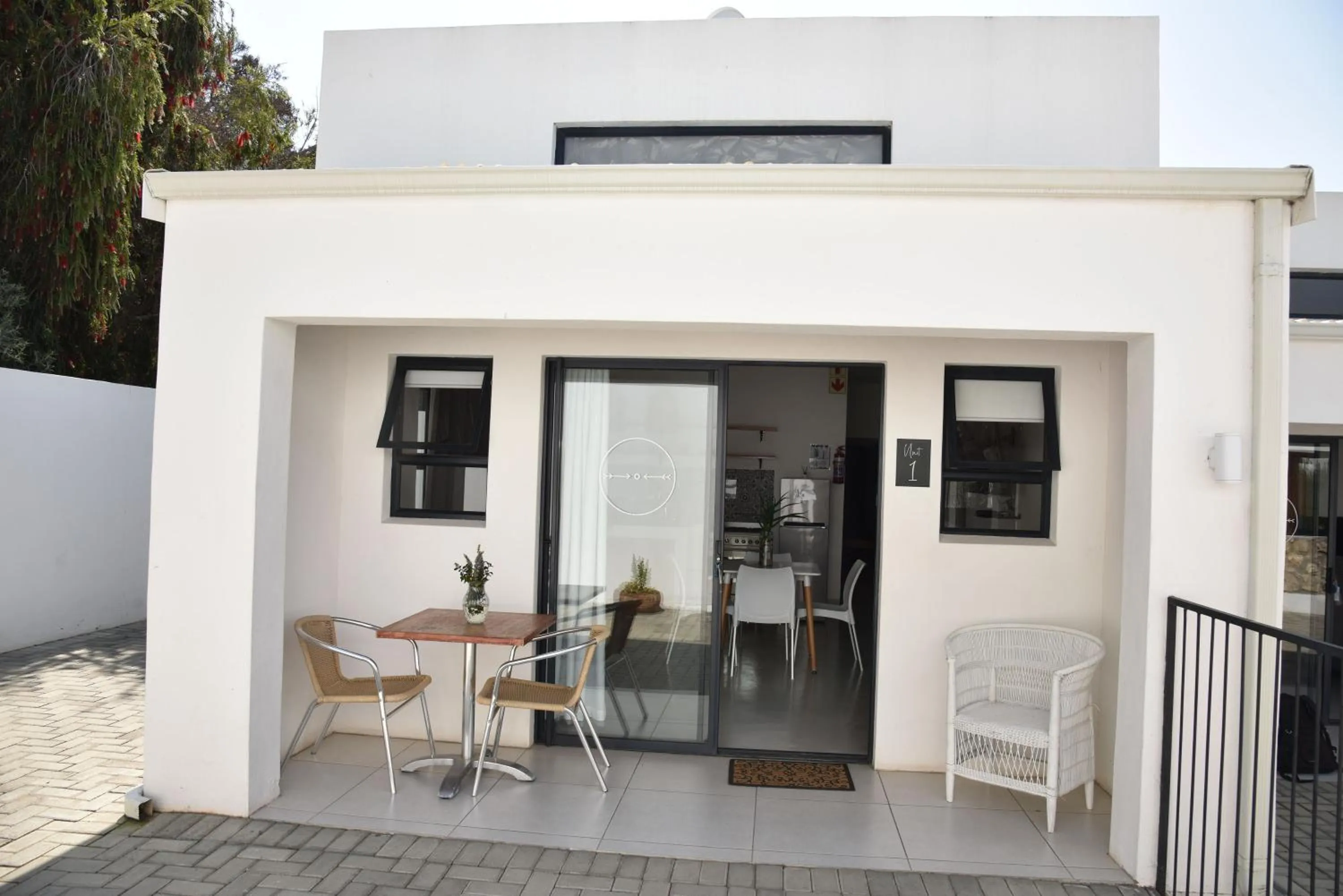 Patio in Karoo Retreat- Self Catering Villas and Guest House
