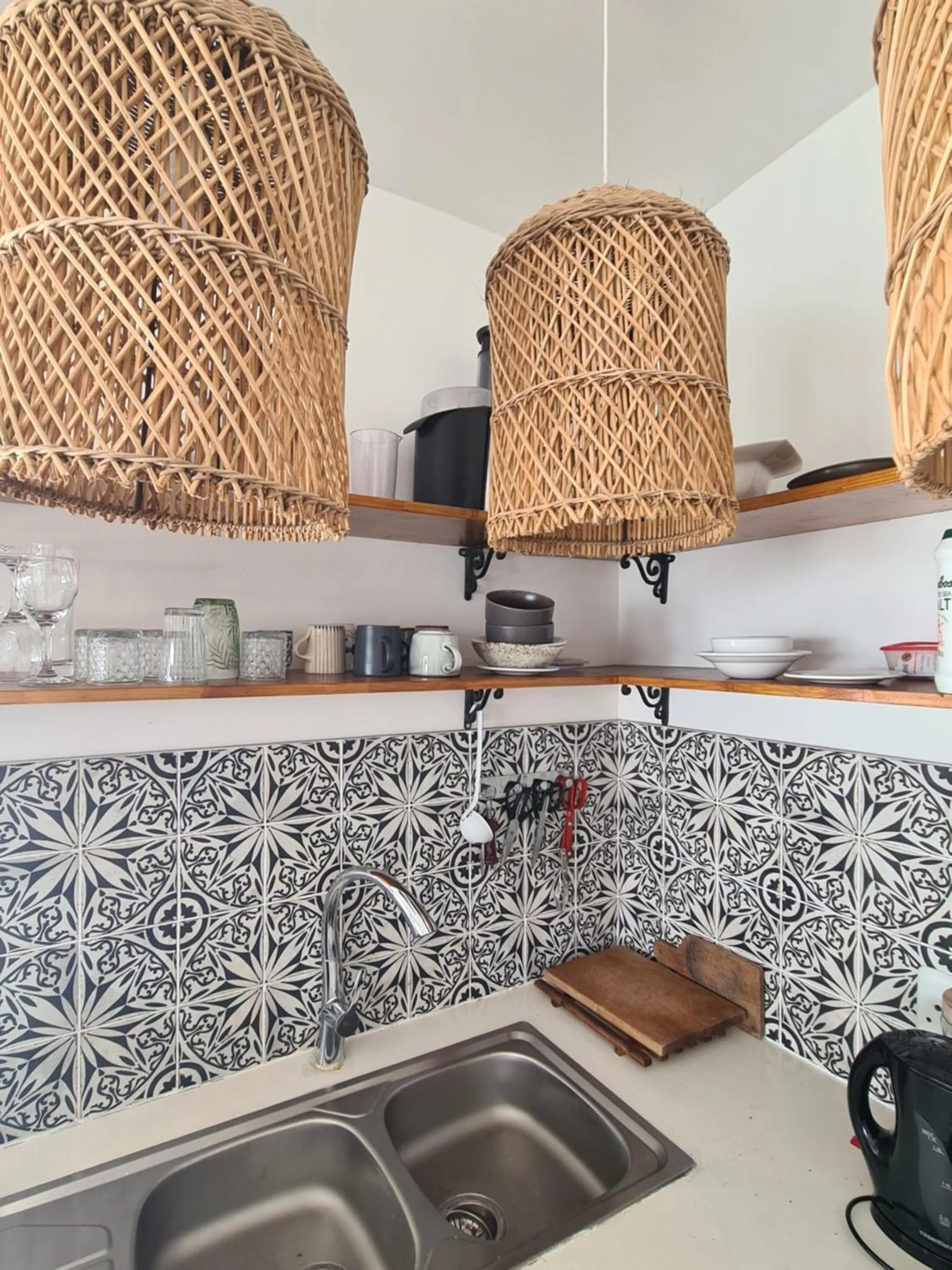 Kitchen or kitchenette in Karoo Retreat- Self Catering Villas and Guest House