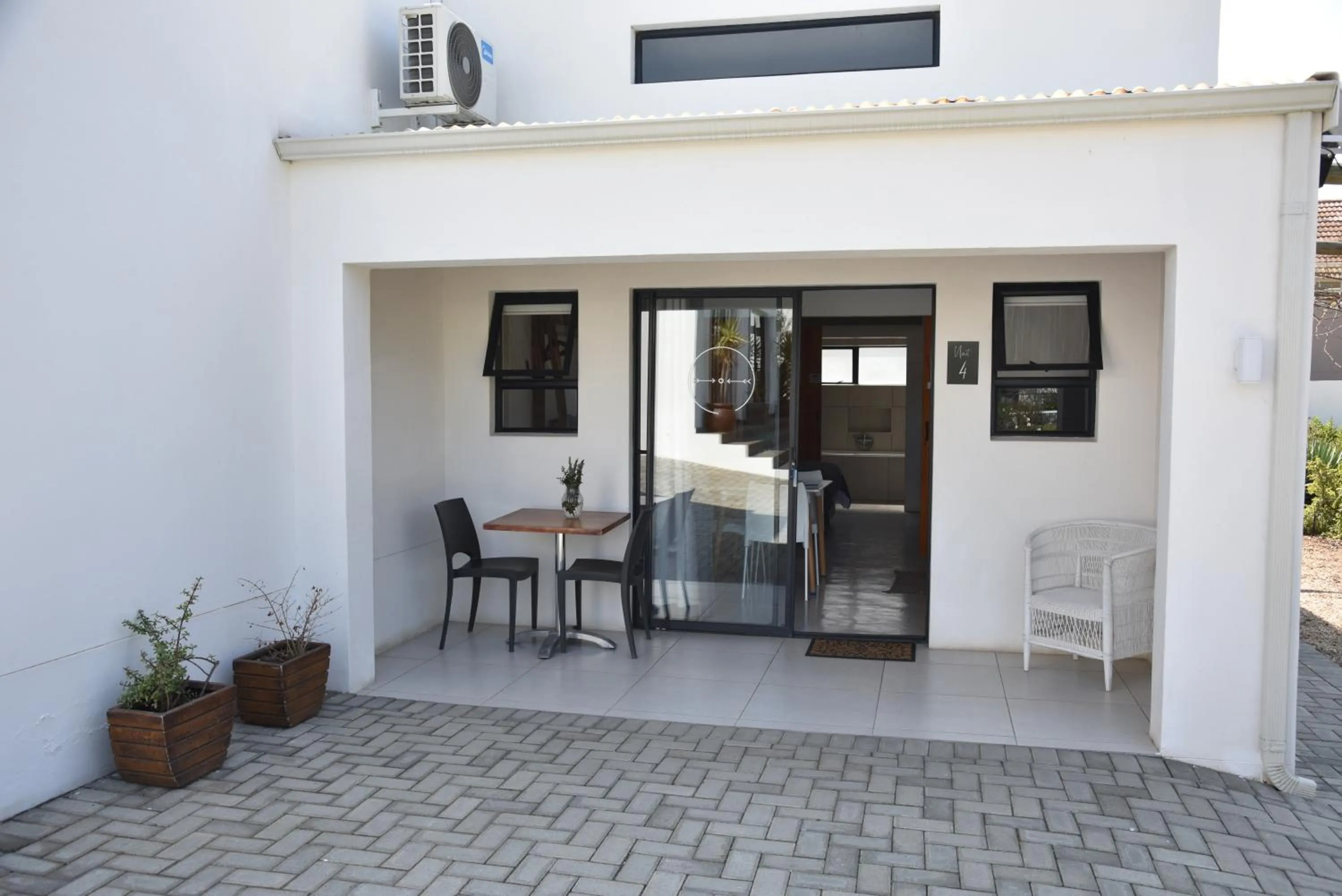 Patio in Karoo Retreat- Self Catering Villas and Guest House