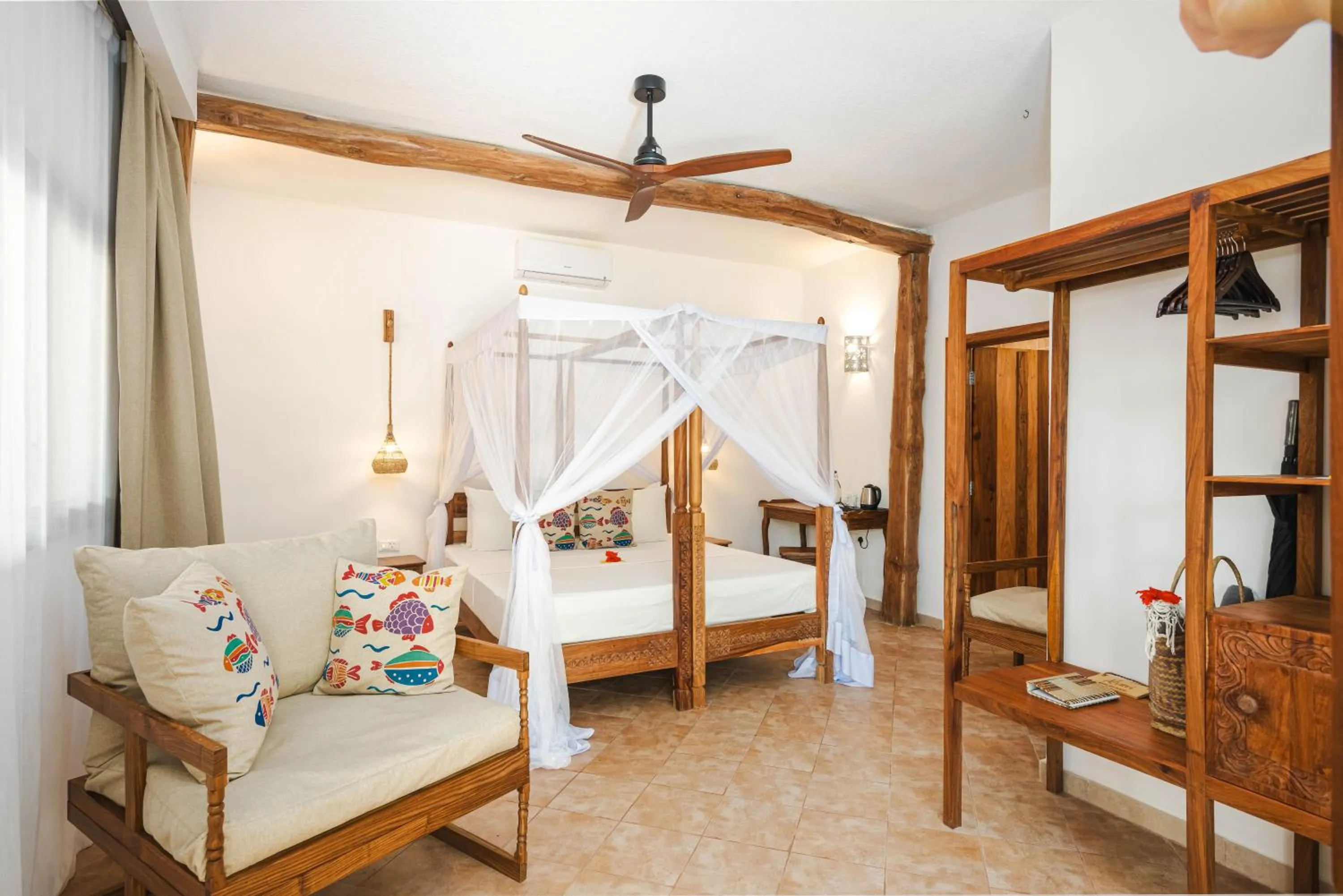 Bedroom, Bed in Mvuvi Boutique Resort