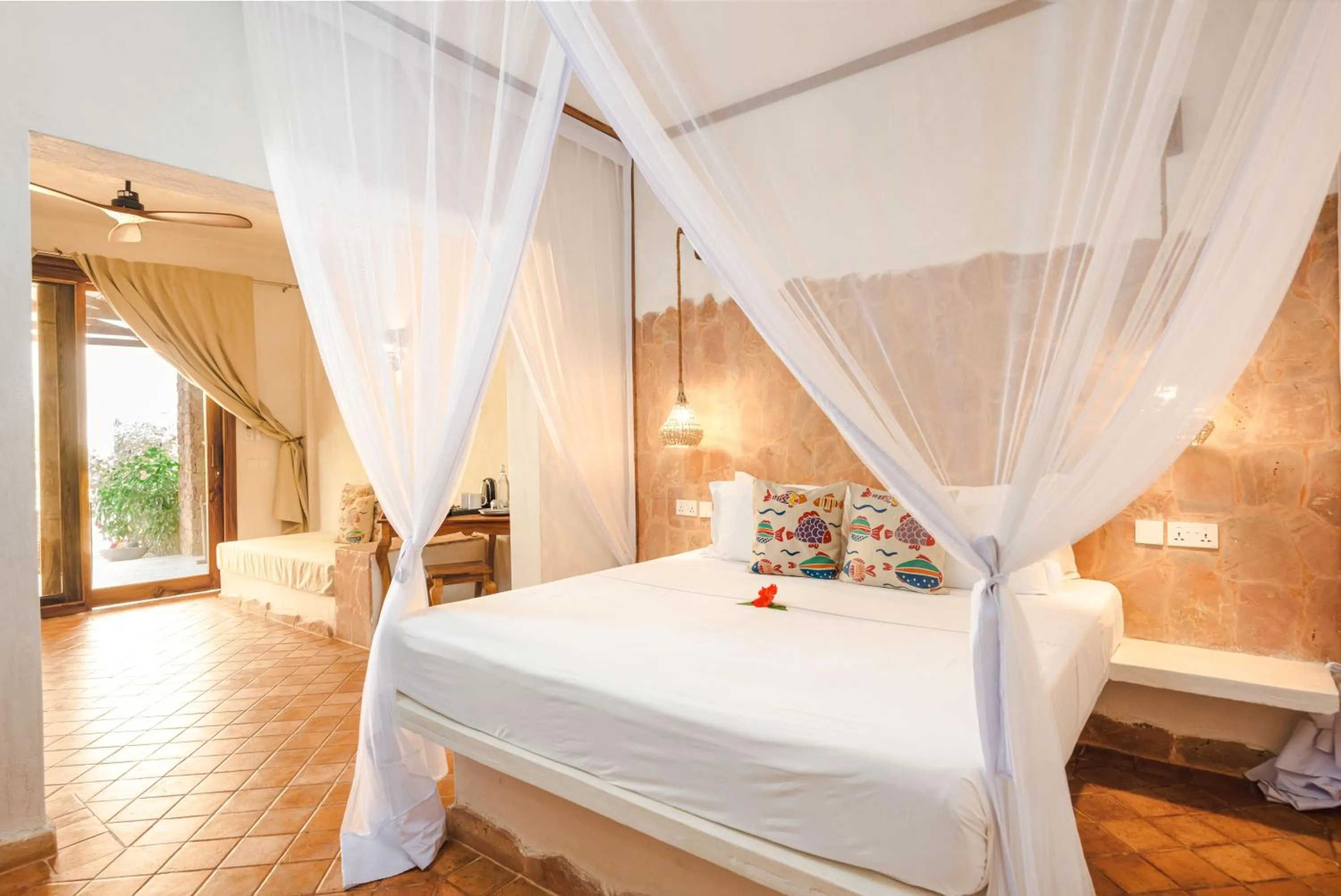 Bedroom, Bed in Mvuvi Boutique Resort