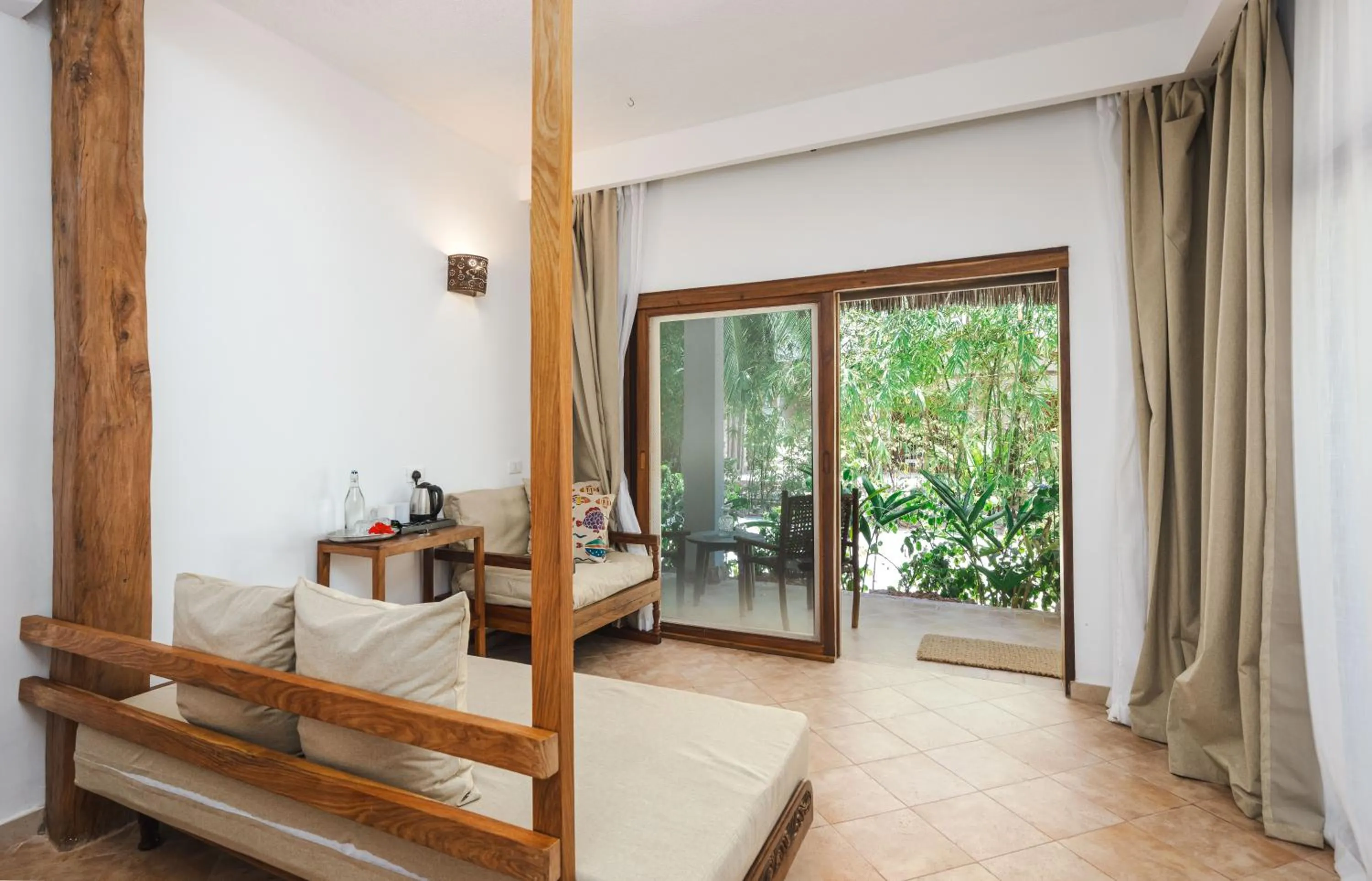 Bedroom in Mvuvi Boutique Resort