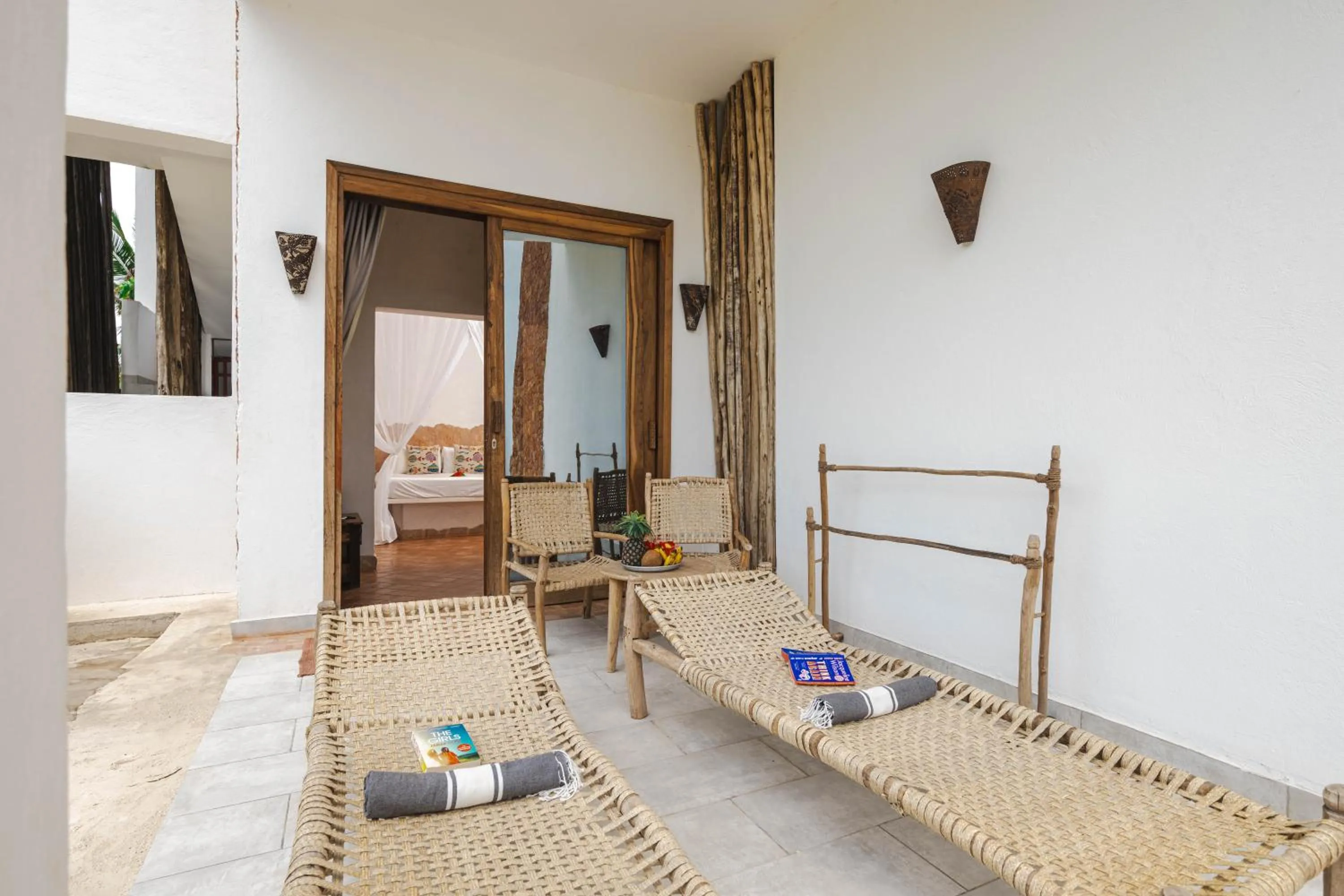 Patio in Mvuvi Boutique Resort