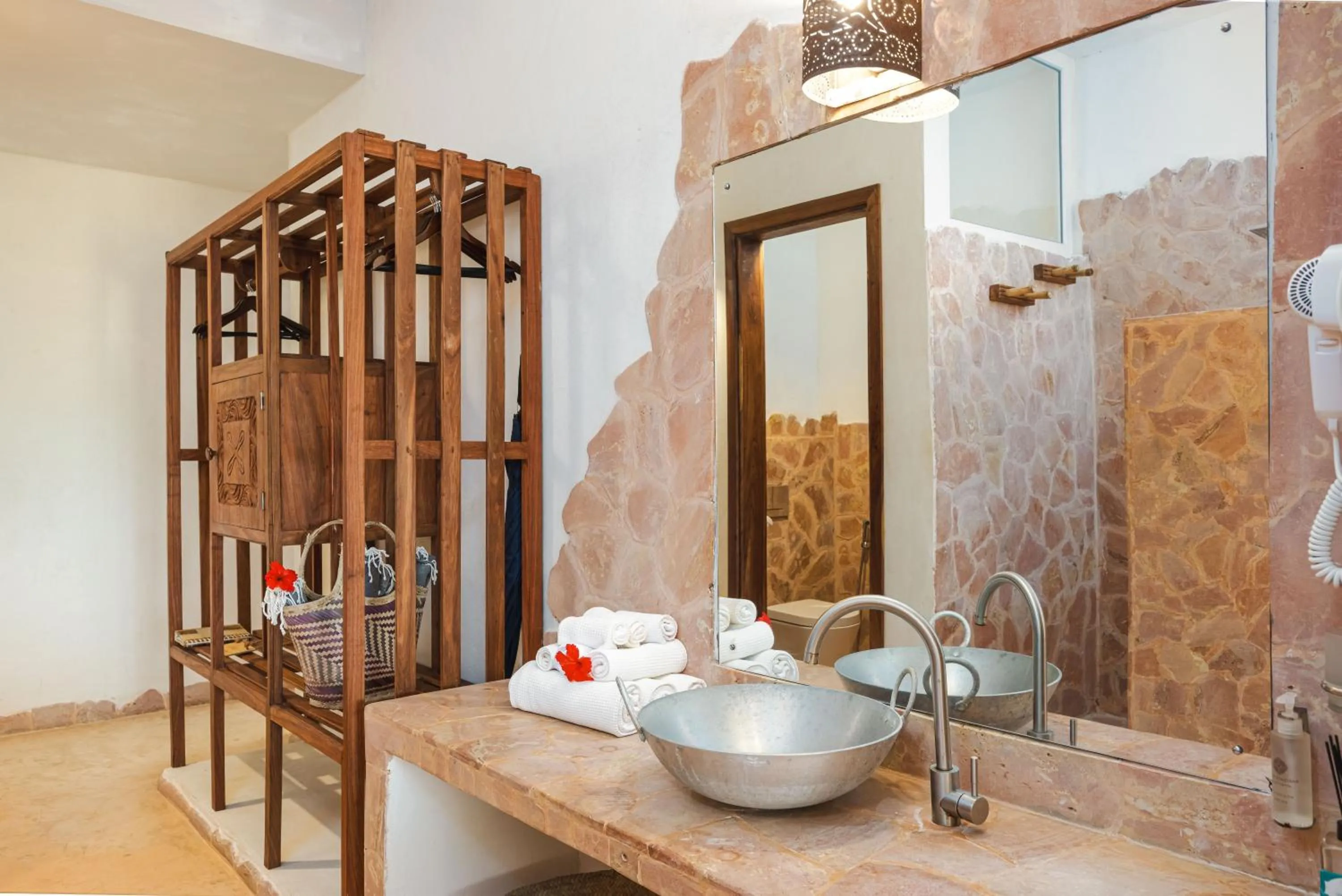 Bathroom in Mvuvi Boutique Resort