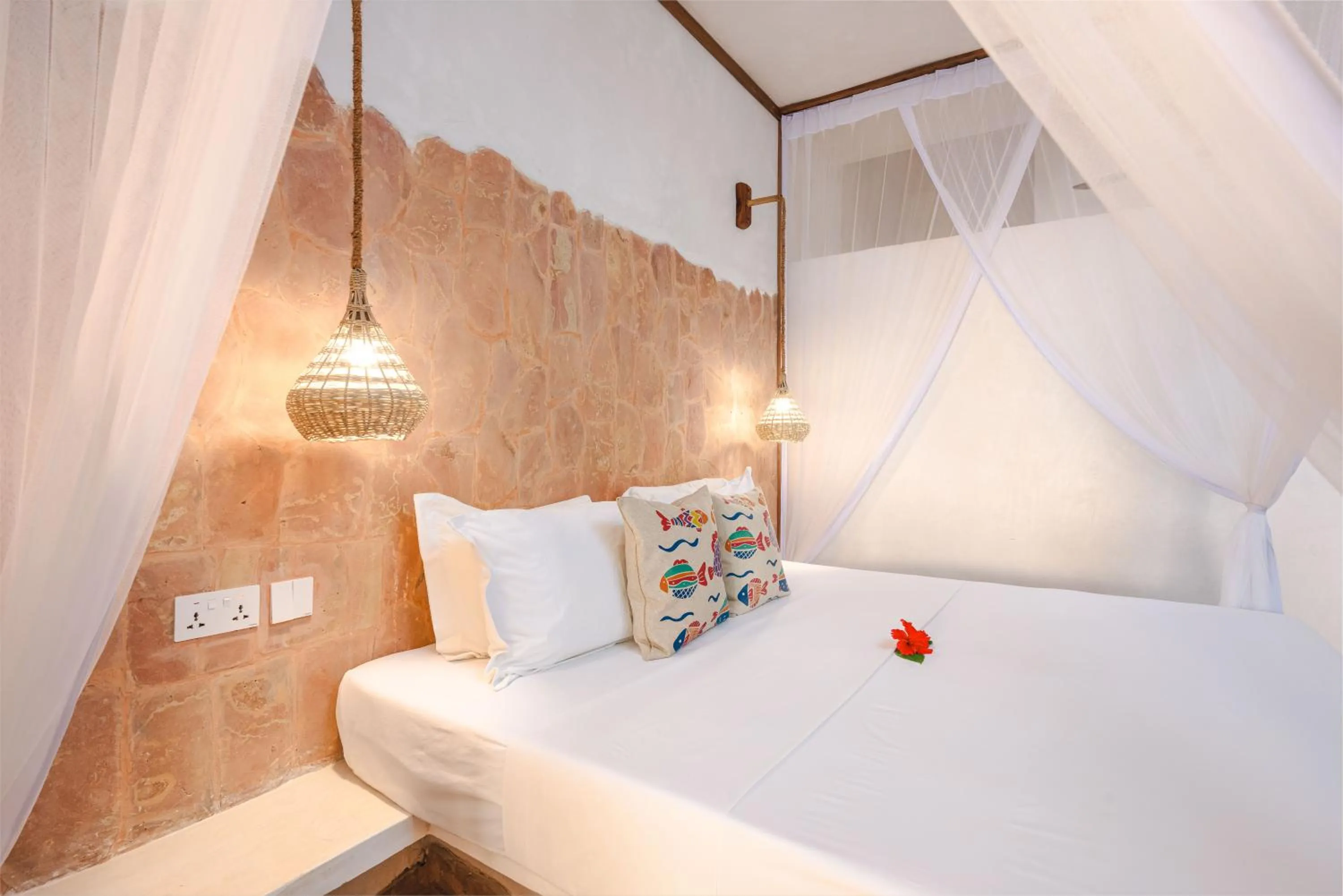 Bedroom, Bed in Mvuvi Boutique Resort