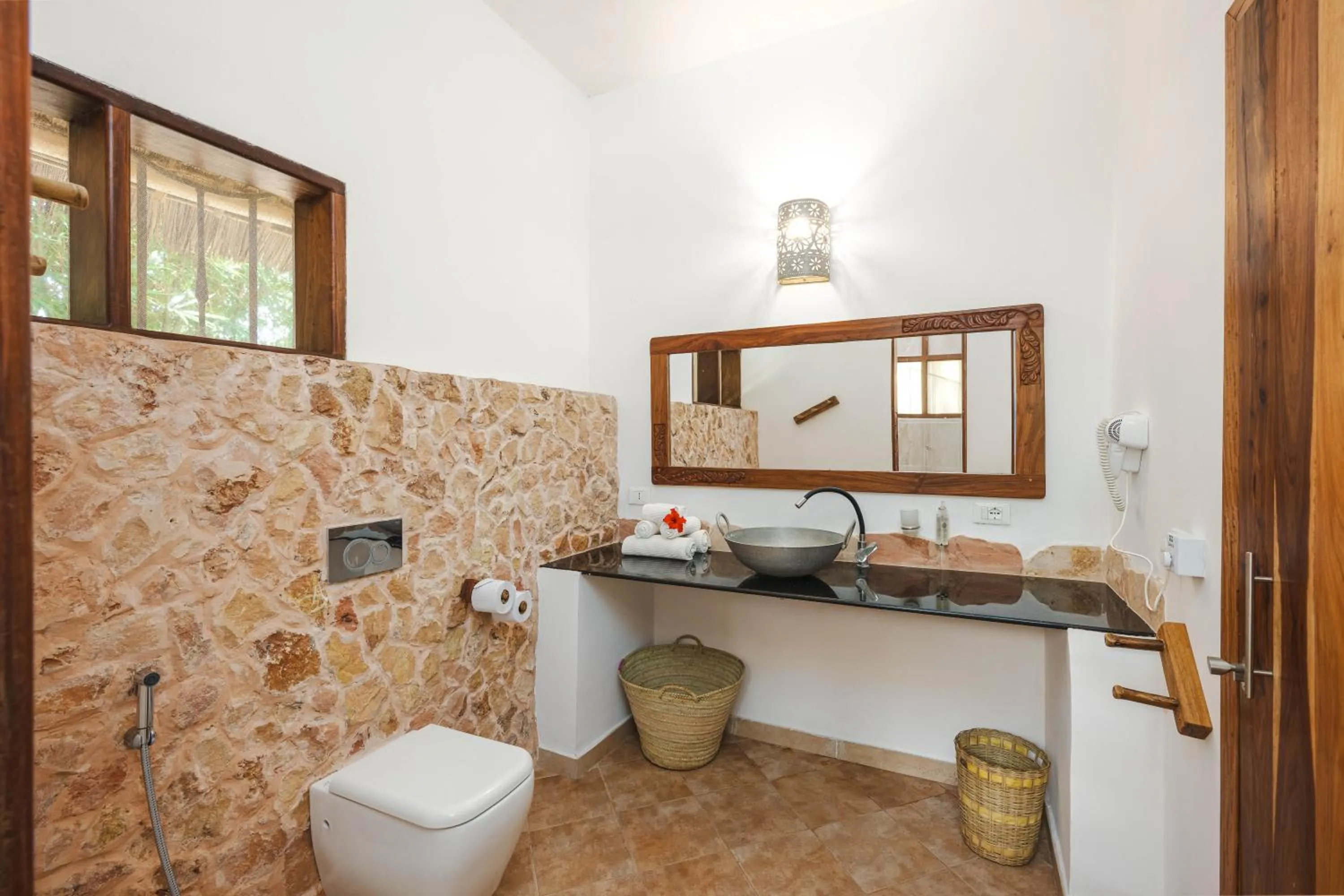 Bathroom in Mvuvi Boutique Resort