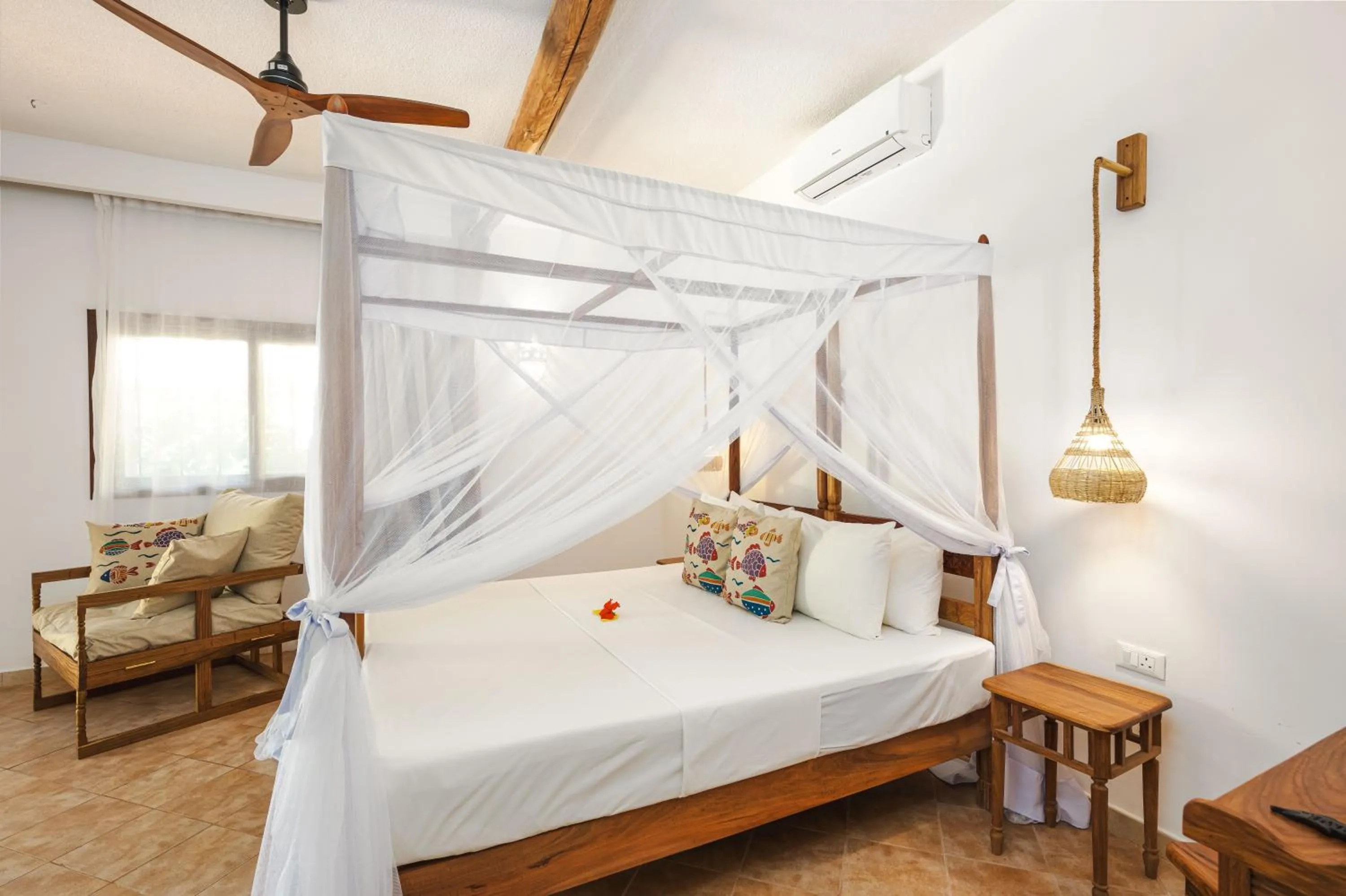 Photo of the whole room, Bed in Mvuvi Boutique Resort