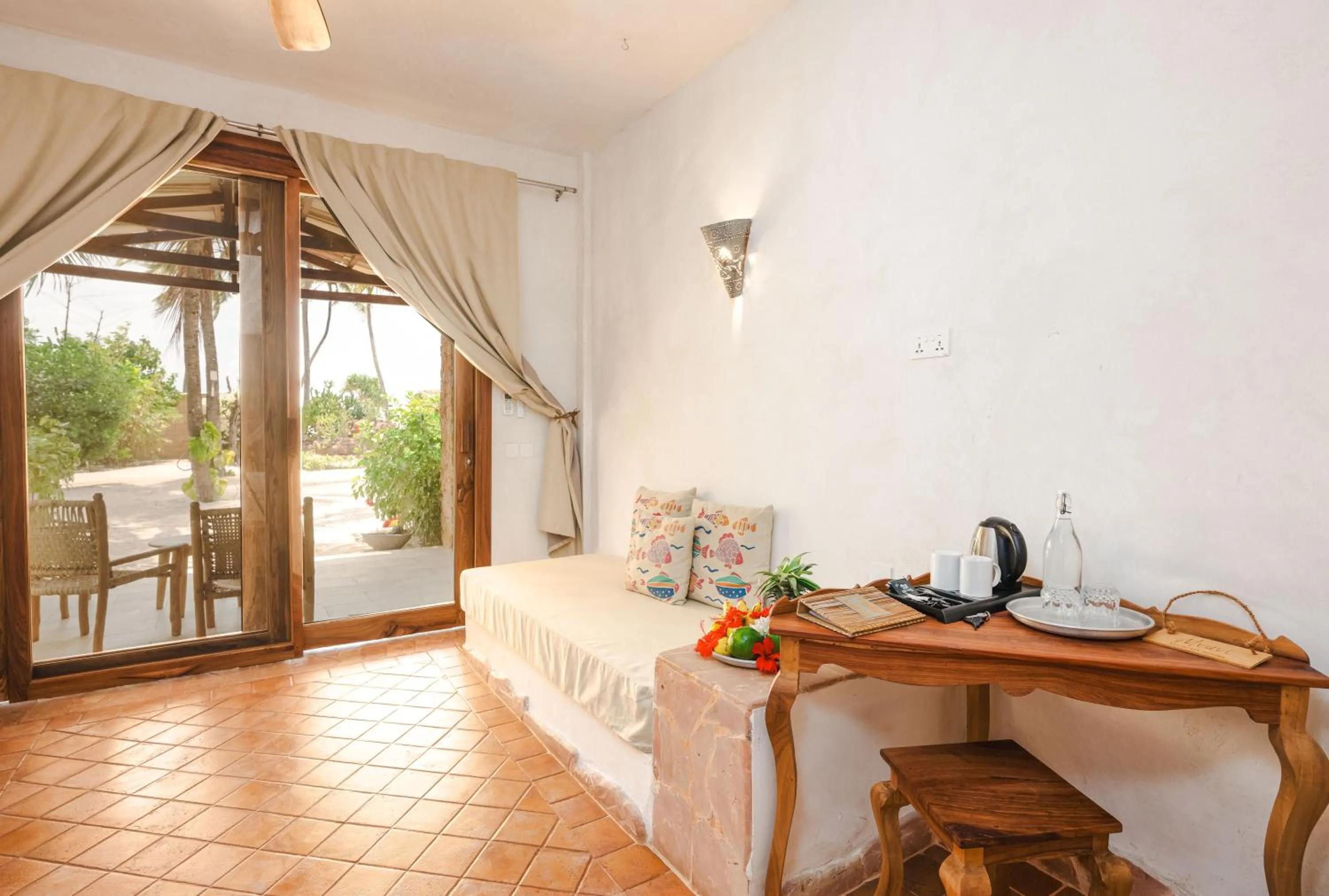 Bedroom in Mvuvi Boutique Resort
