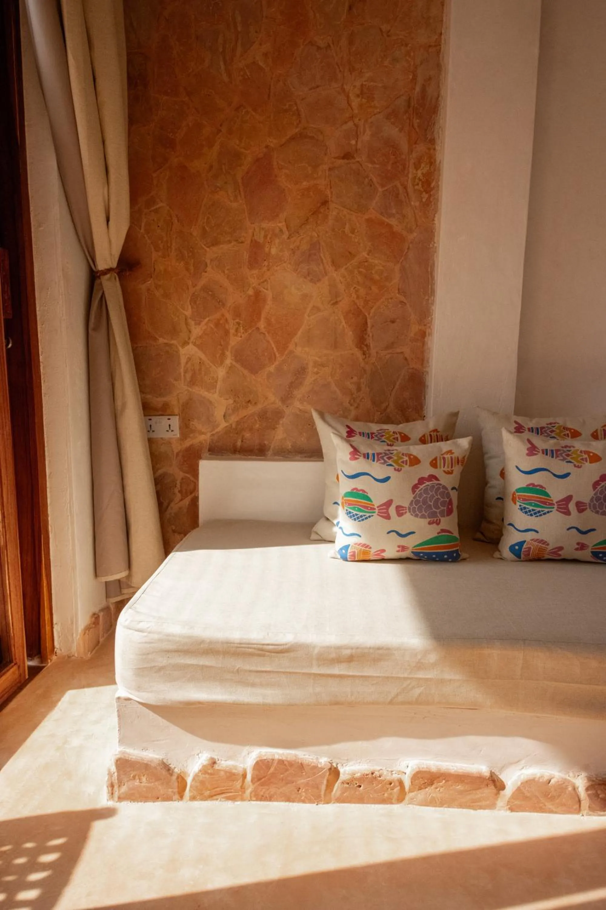 View (from property/room), Bed in Mvuvi Boutique Resort