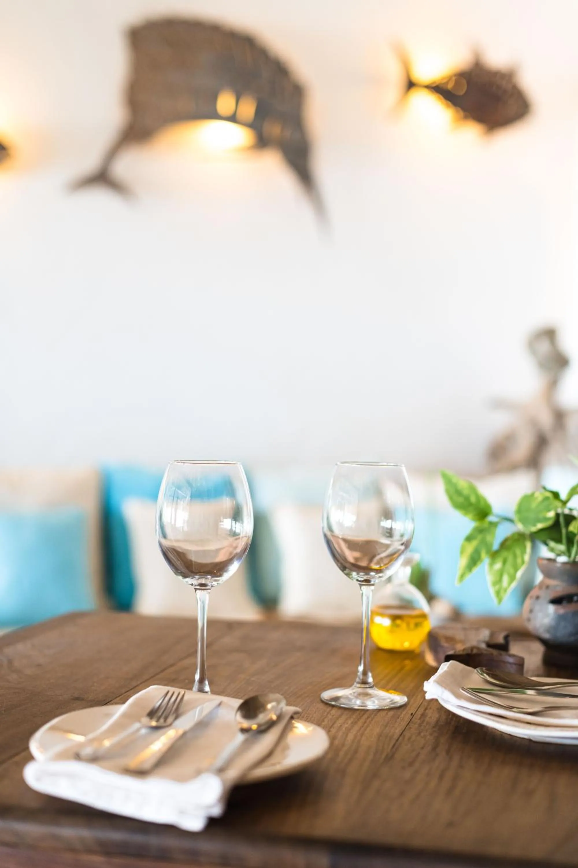 Dining area in Mvuvi Boutique Resort